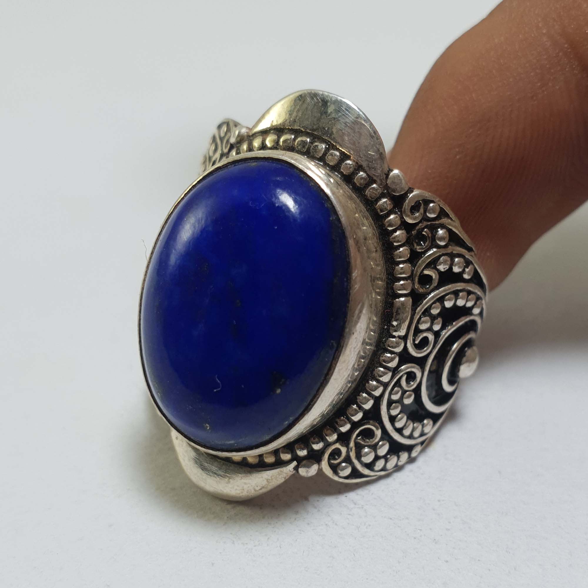 Nepali Silver Ring <span Style=