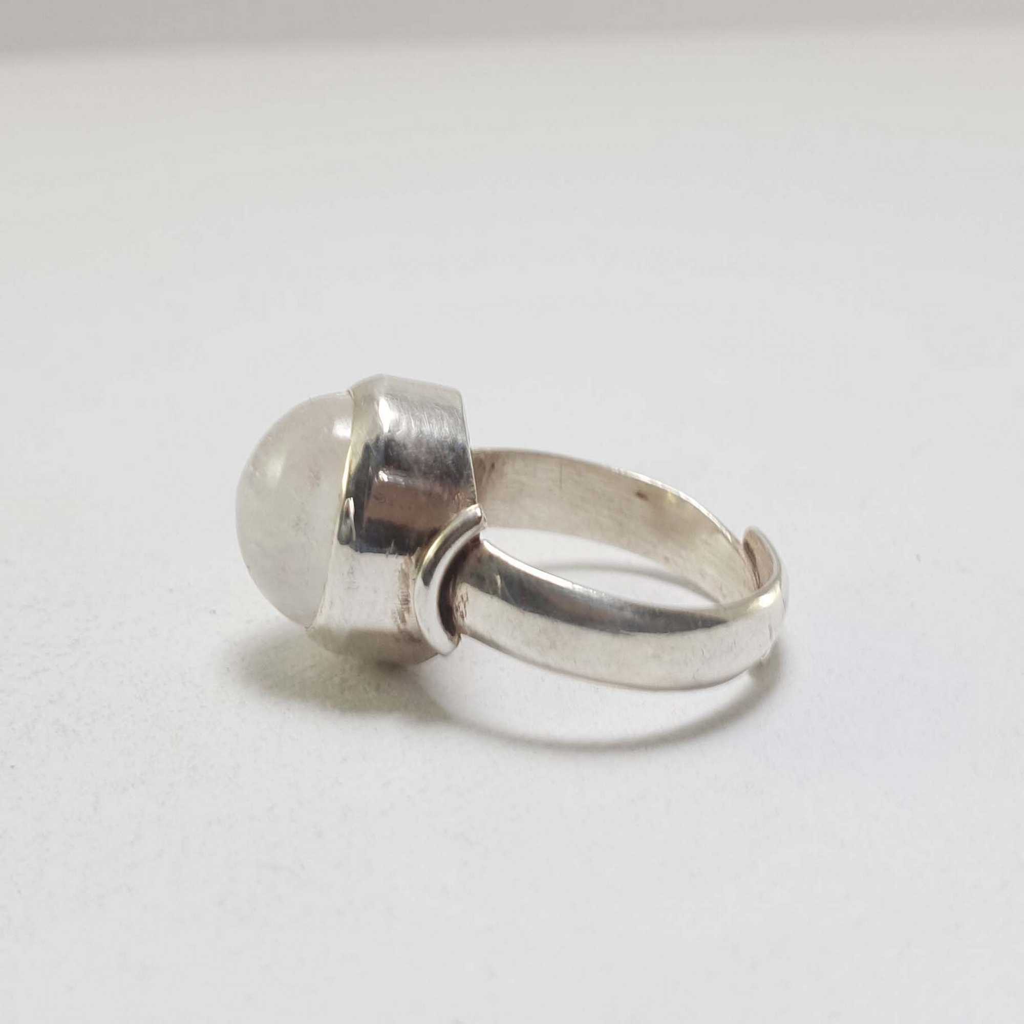 Moonstone Silver Ring