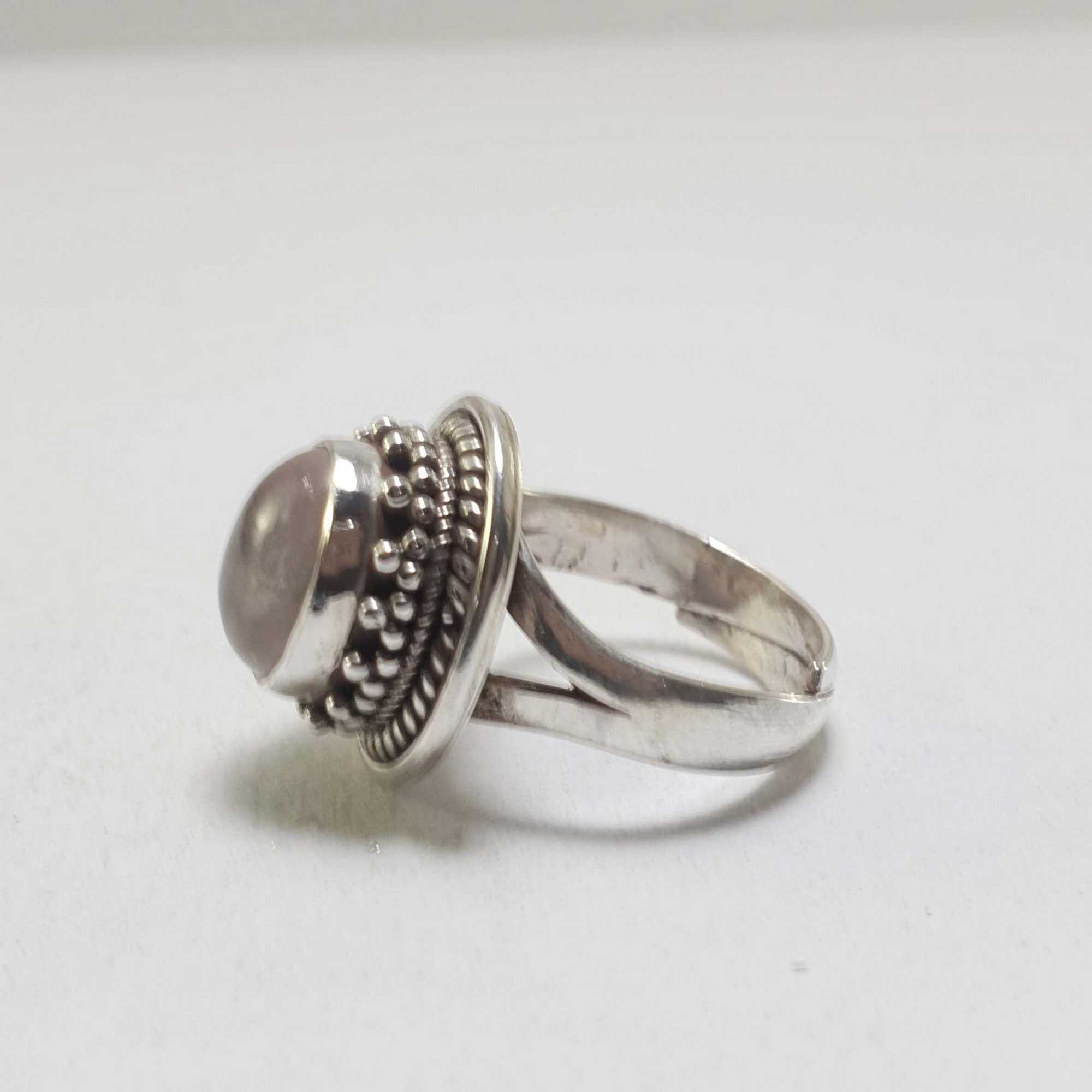 Moonstone Silver Ring