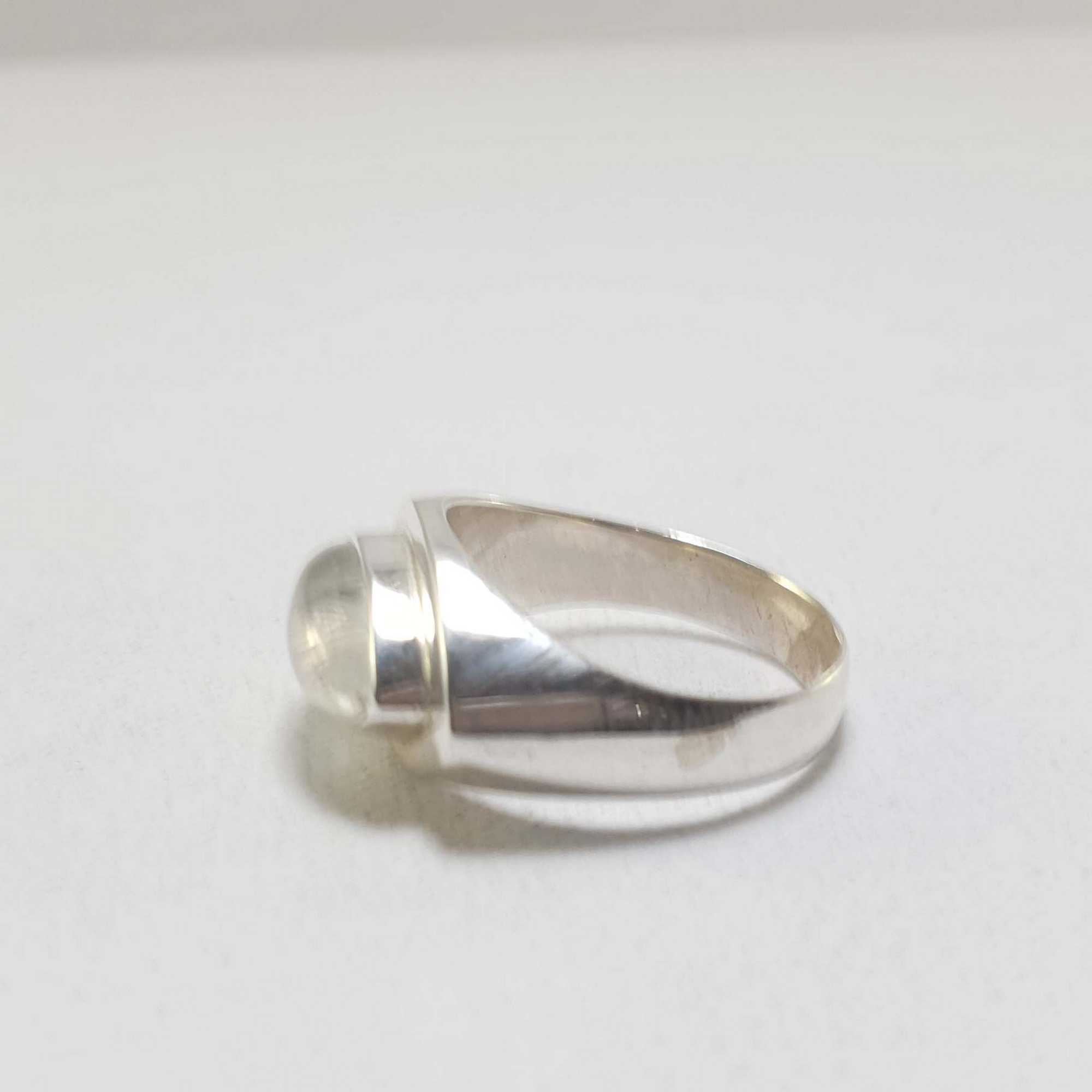 Moonstone Silver Ring