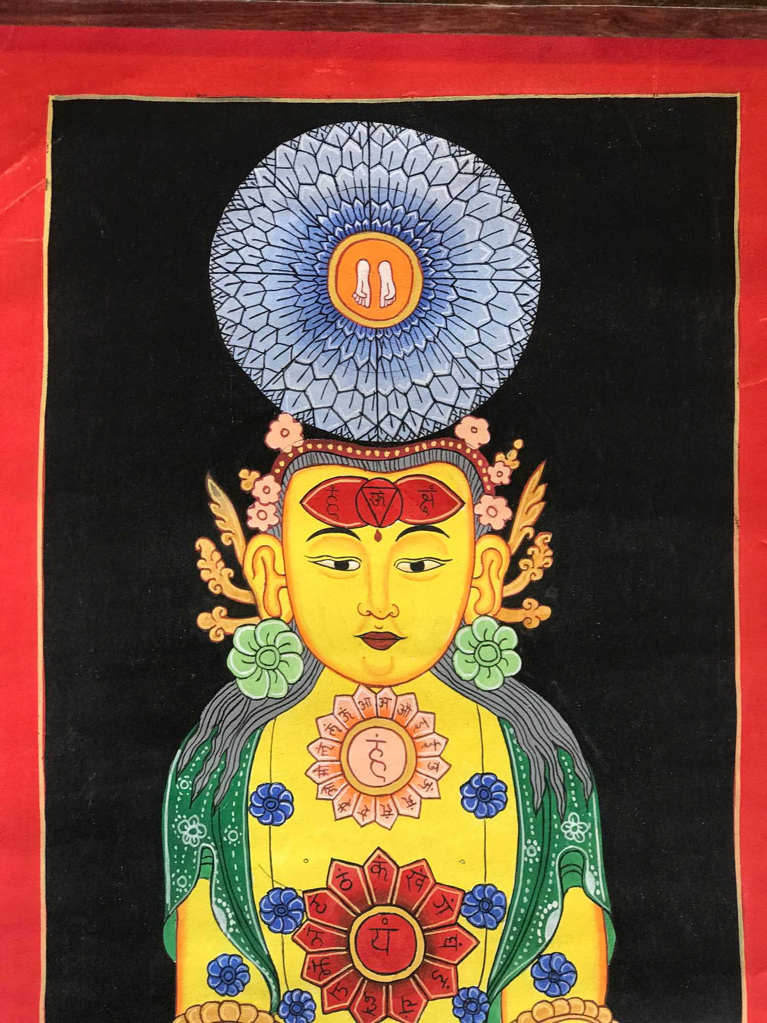 Tibetan Samadhi Thangka, <span Style=