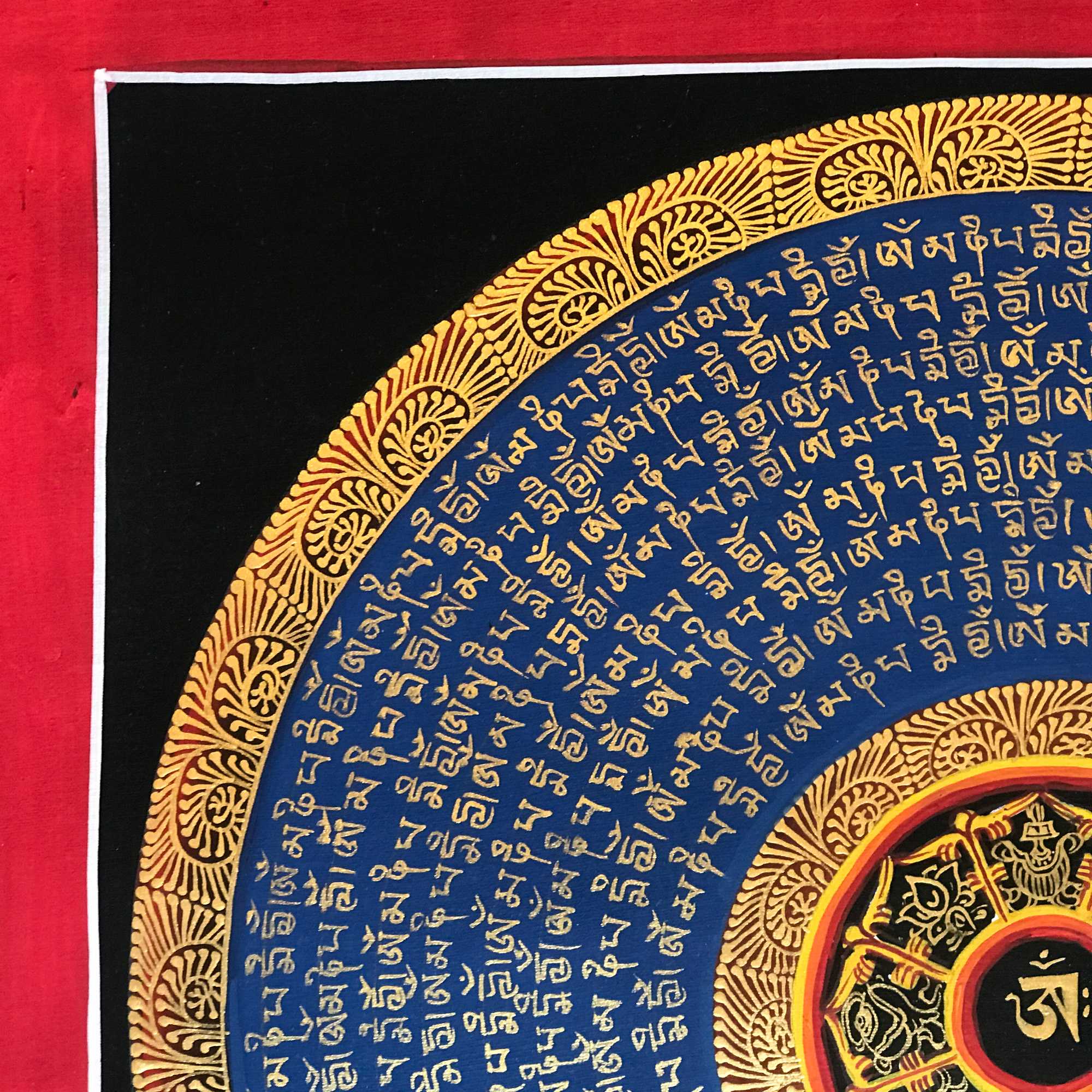 Tibetan Mantra Mandala, <span Style=