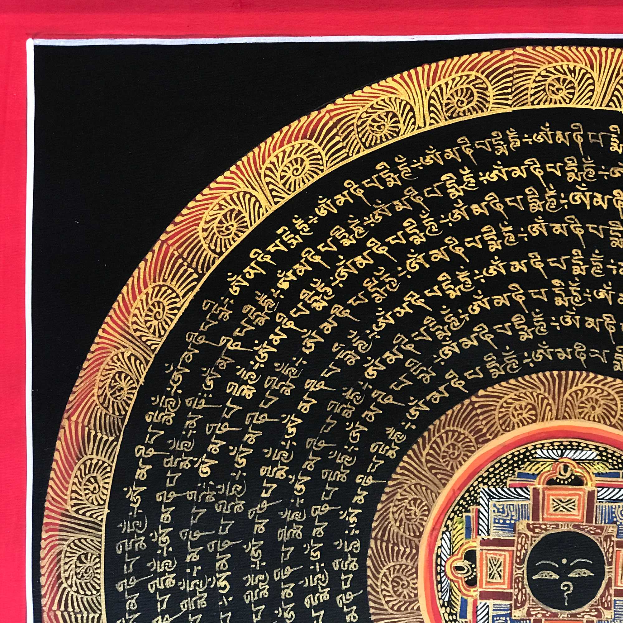 Tibetan Mantra Mandala, <span Style=