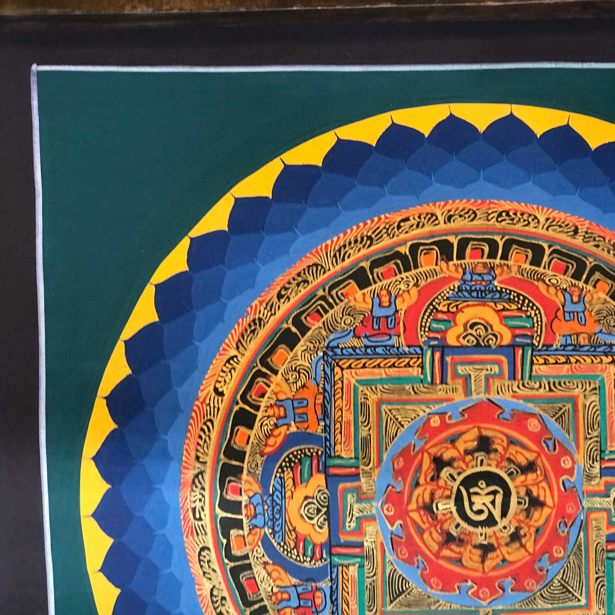 Tibetan Square Mandala <span Style=