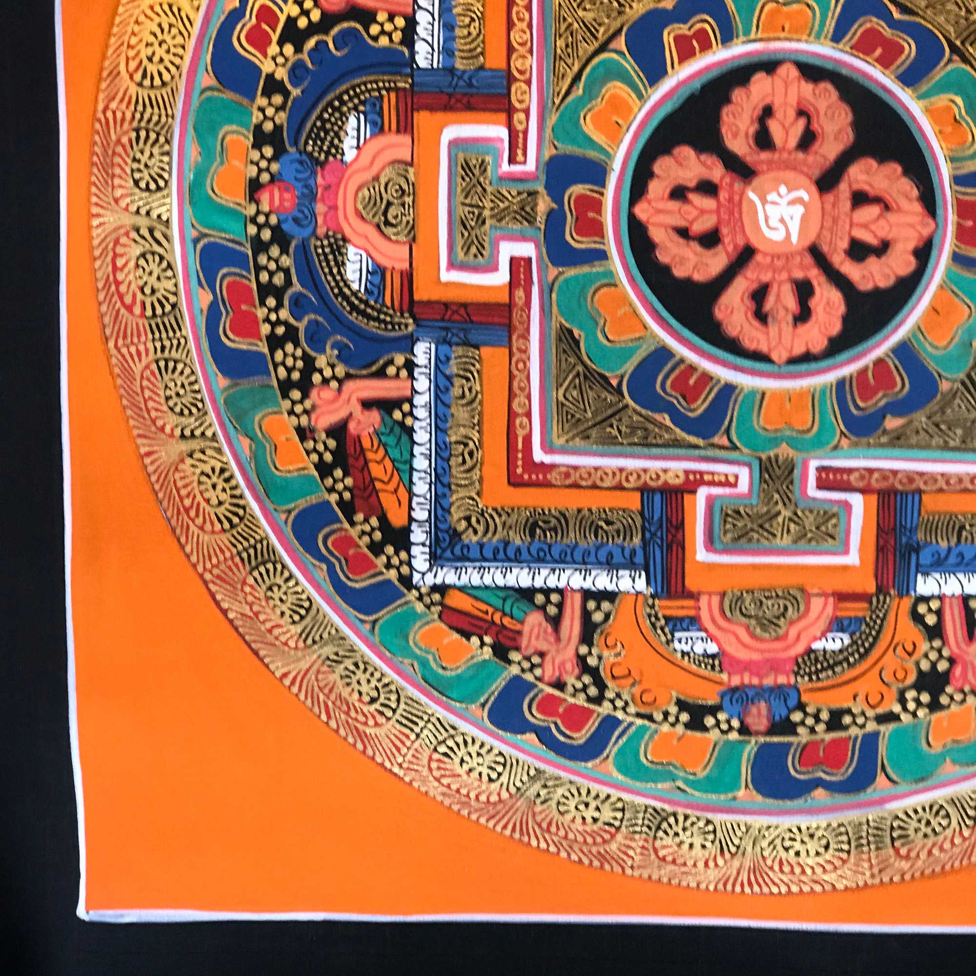 Tibetan Square Mandala <span Style=