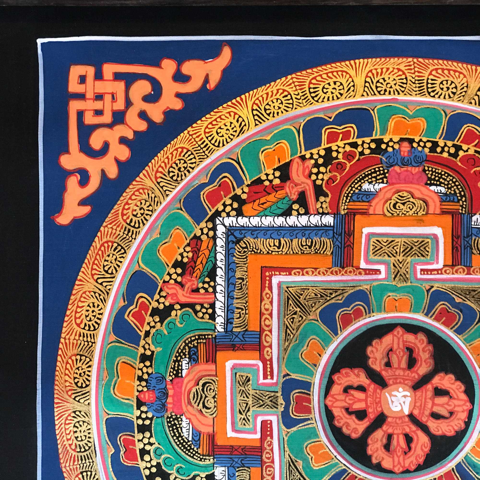 Tibetan Square Mandala <span Style=