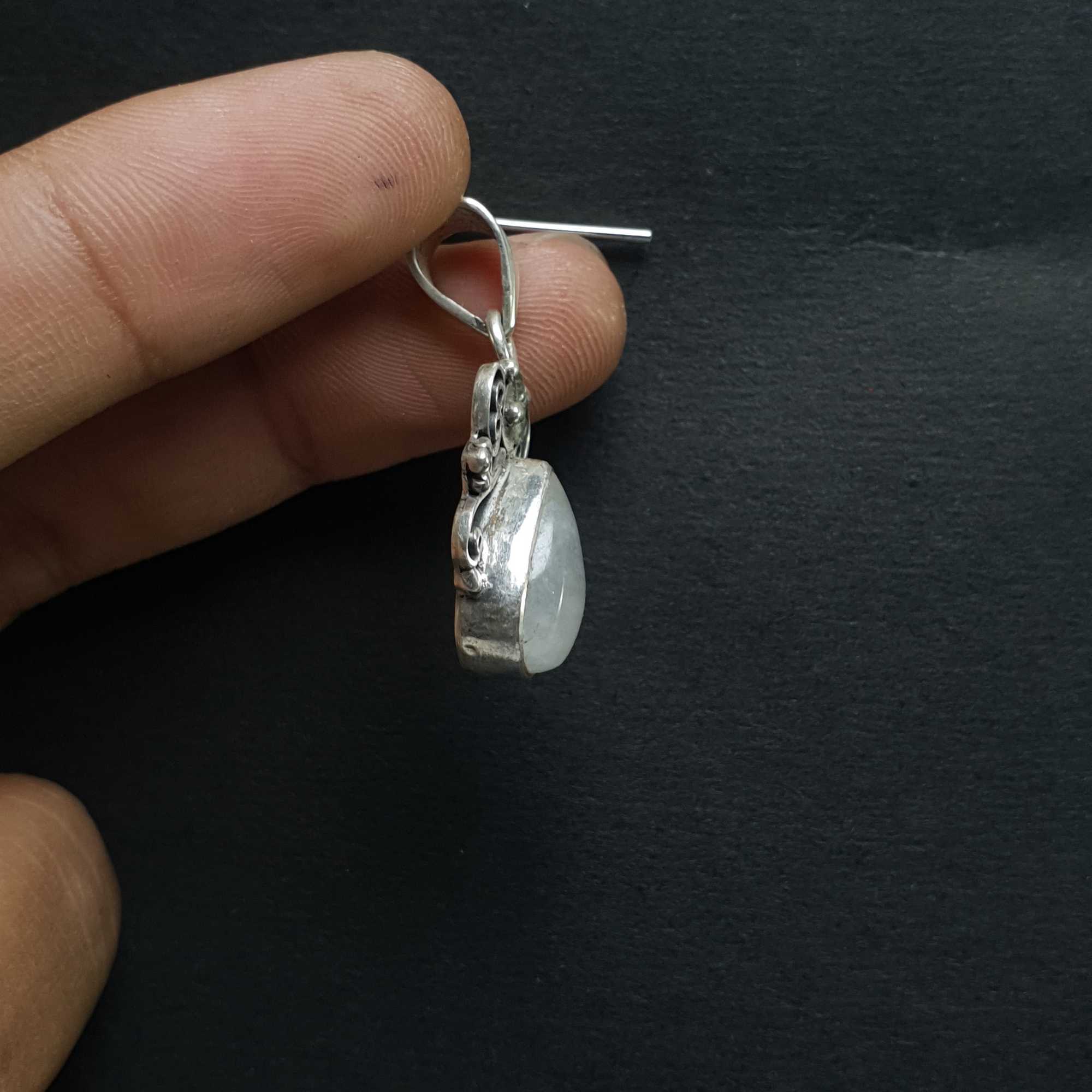 Moonstone Silver Pendant