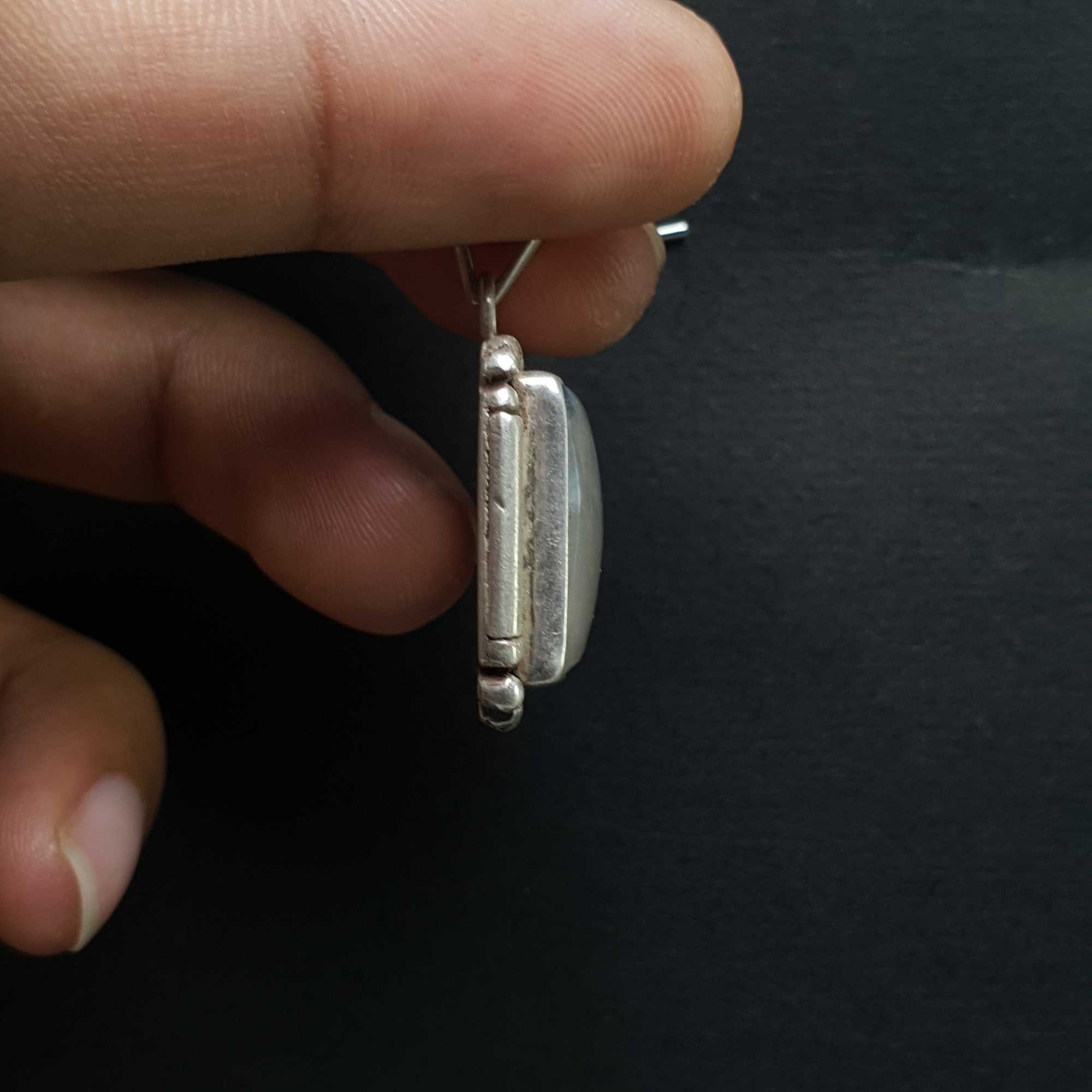 Moonstone Silver Pendant