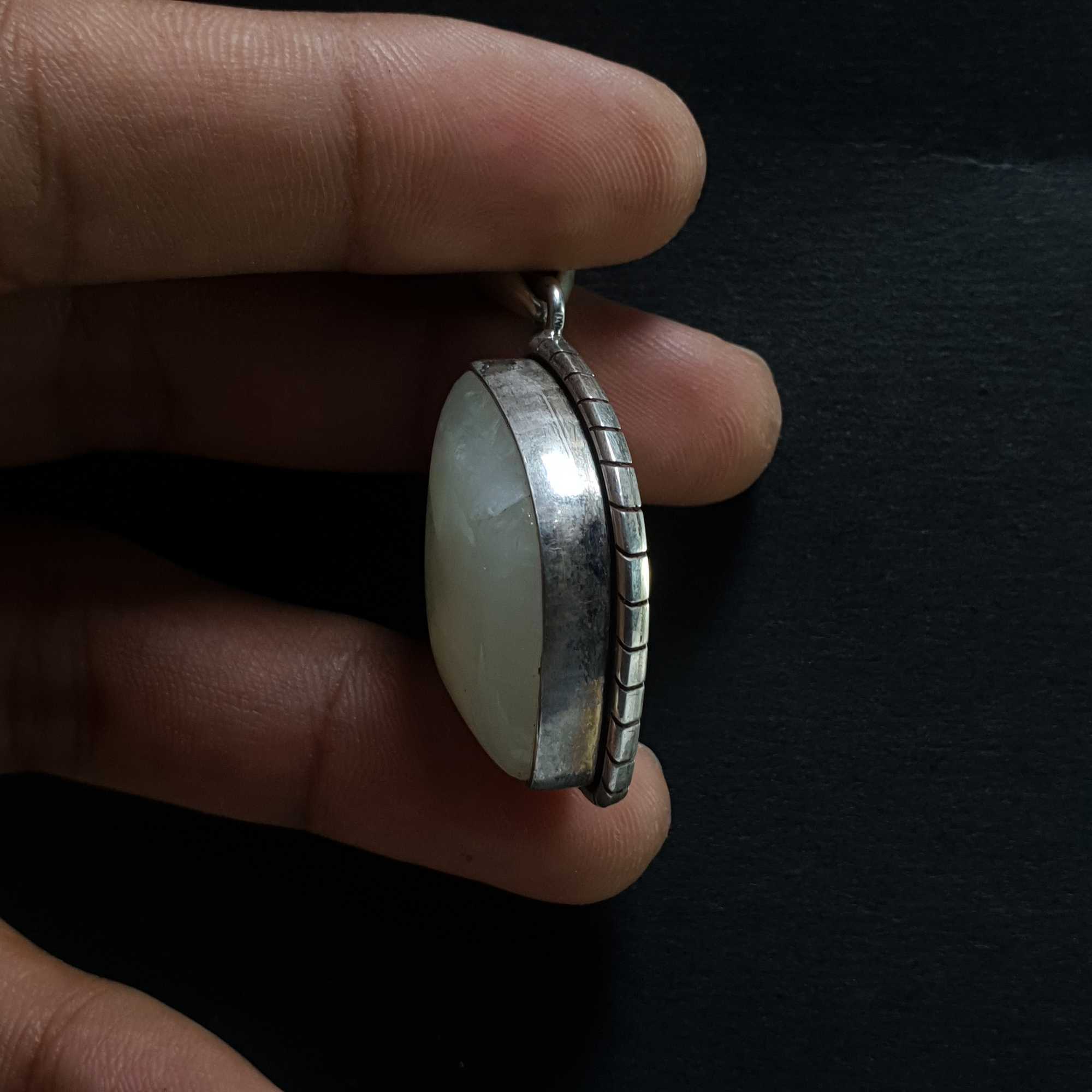 Moonstone Silver Pendant