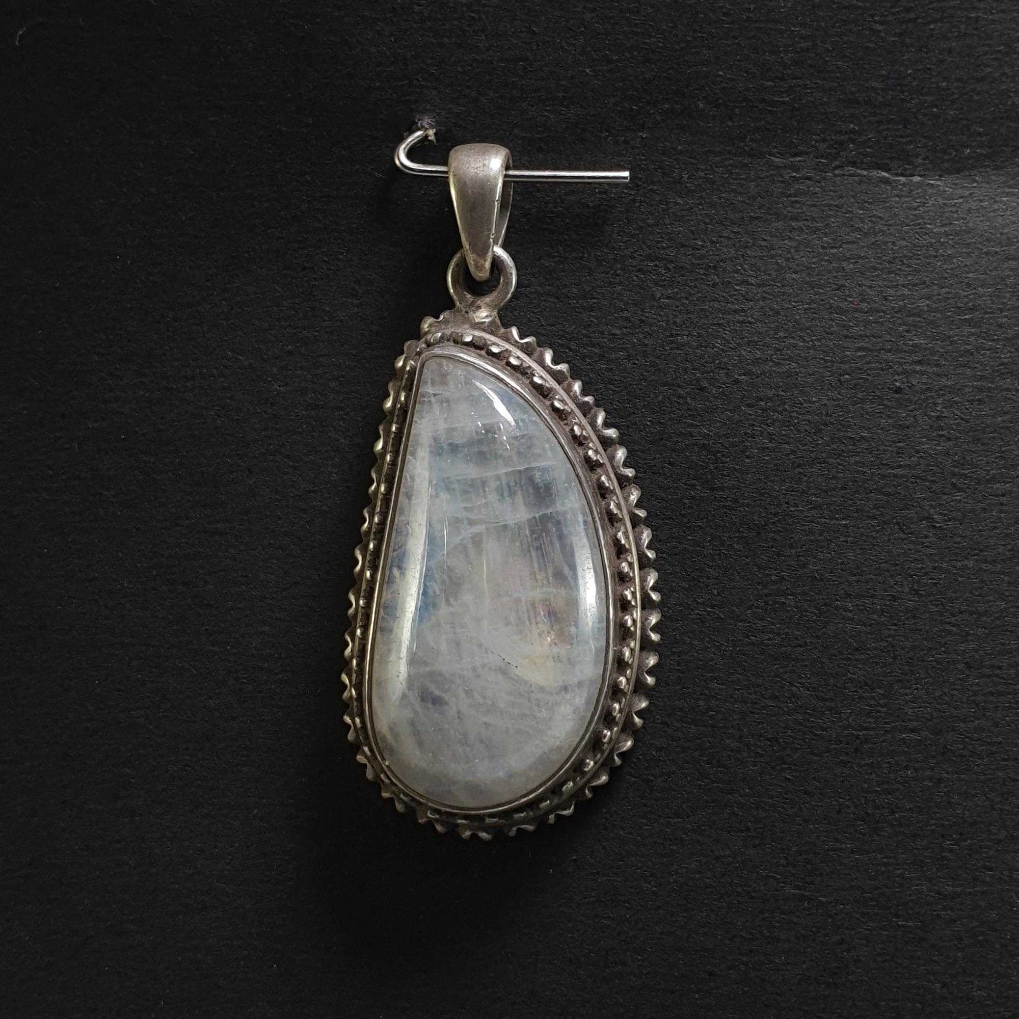 Moonstone Silver Pendant