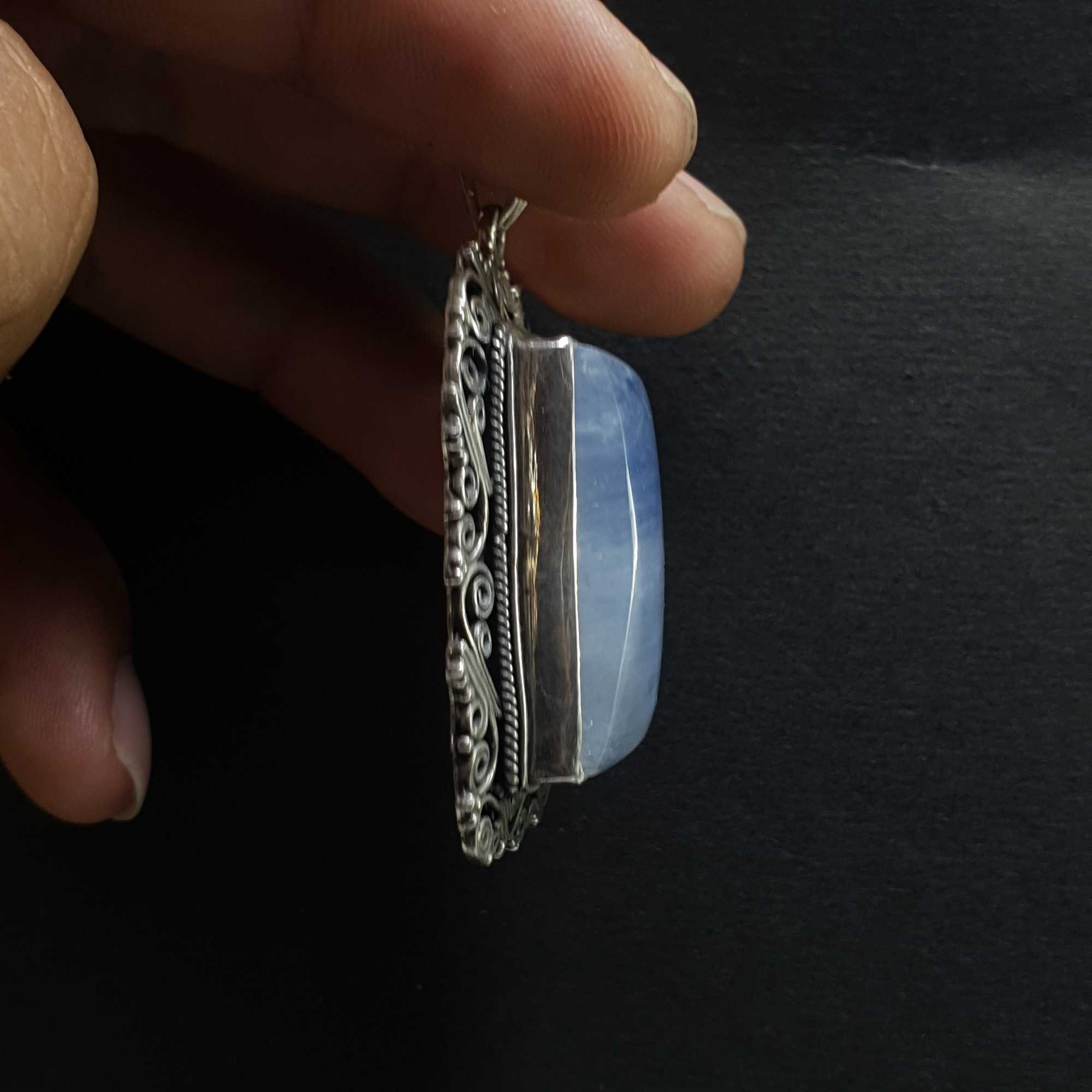 Moonstone Silver Pendant