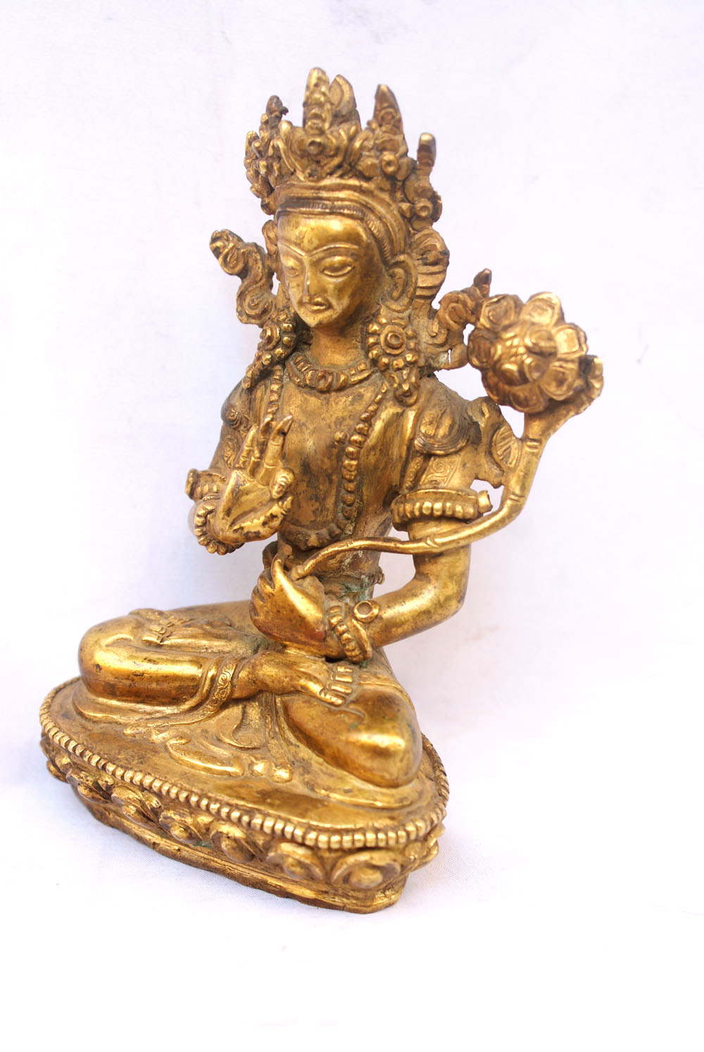 Bodhisattva Statue, sold