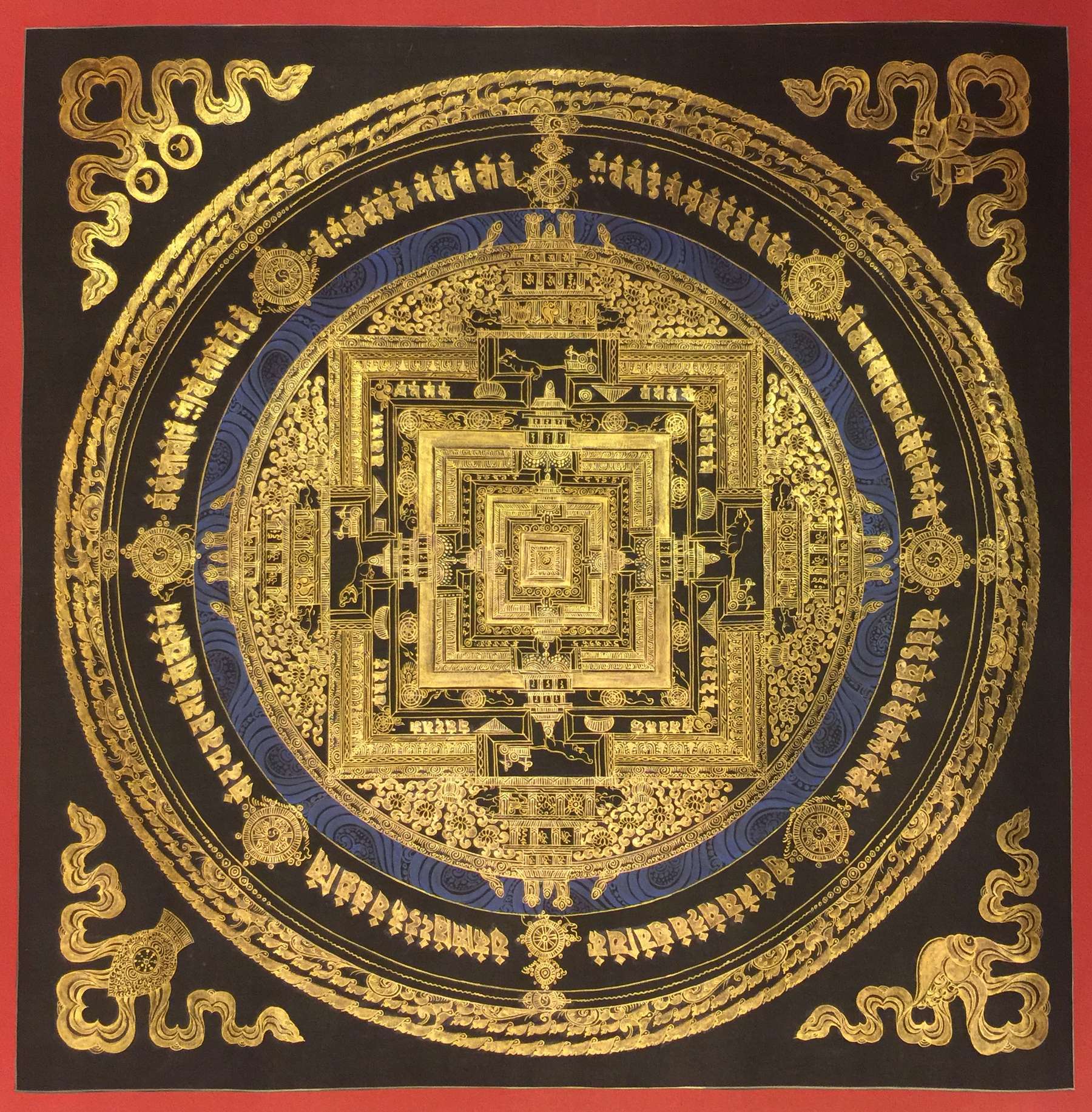 Tibetan Thangka <span Style=