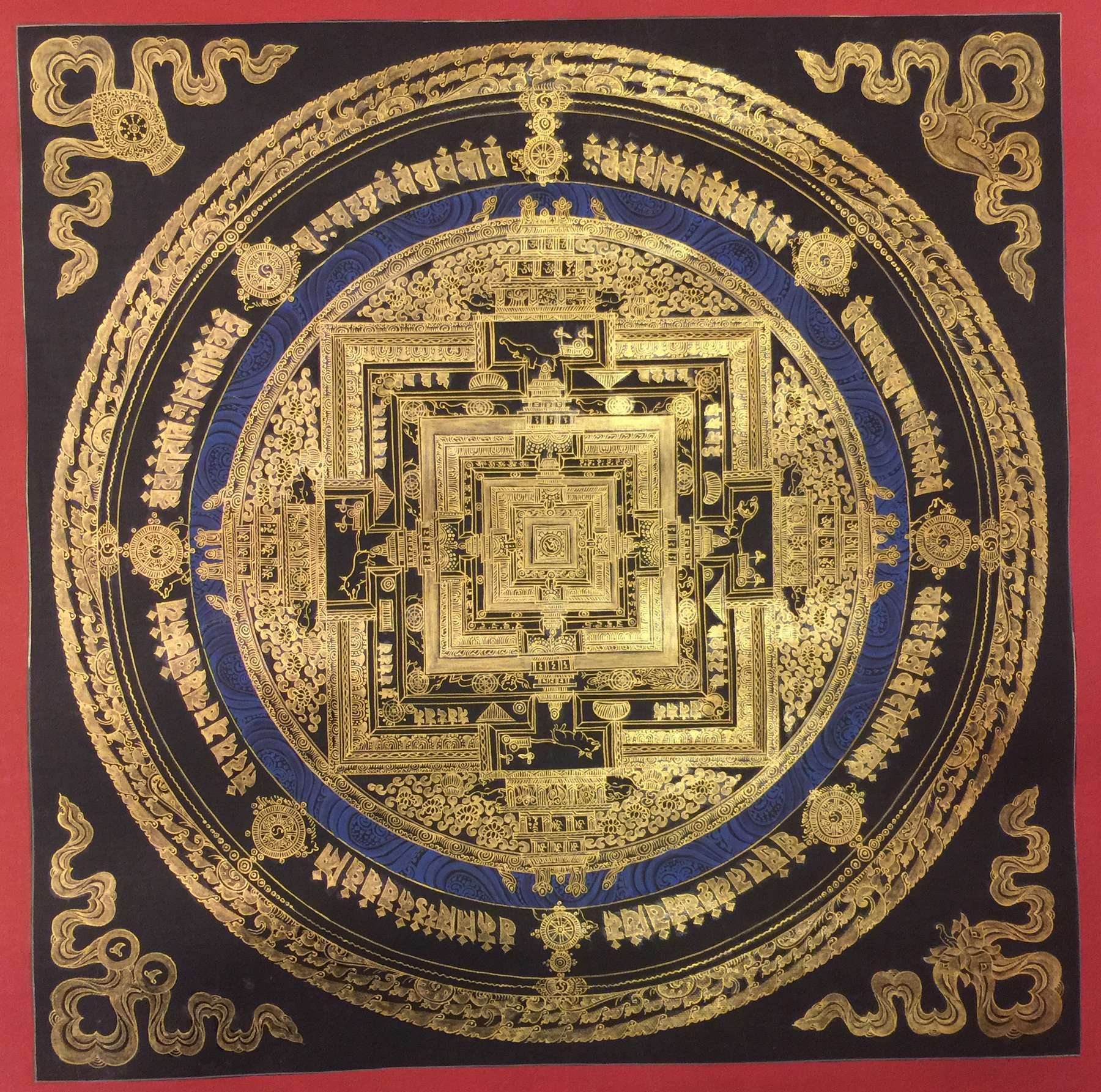 Tibetan Thangka <span Style=