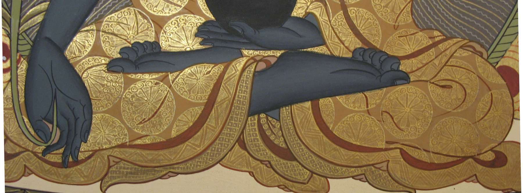 Tibetan Thangka <span Style=