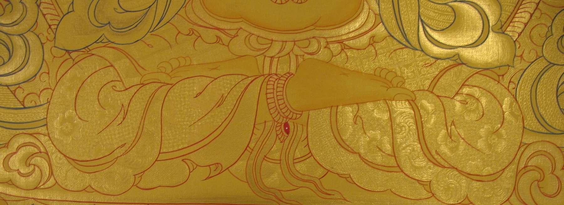 Tibetan Thangka <span Style=