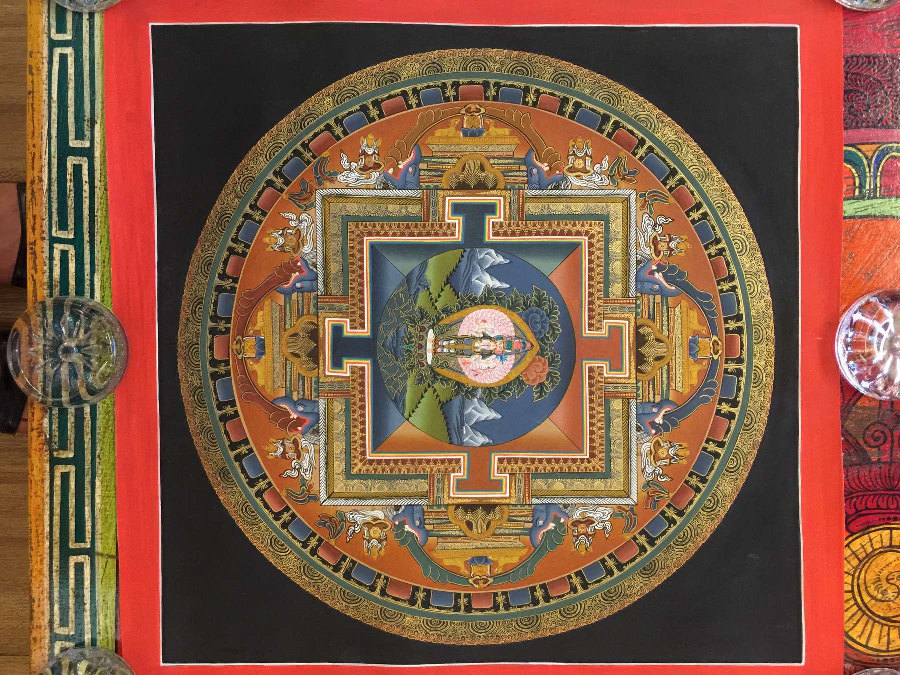 Tibetan Thangka <span Style=