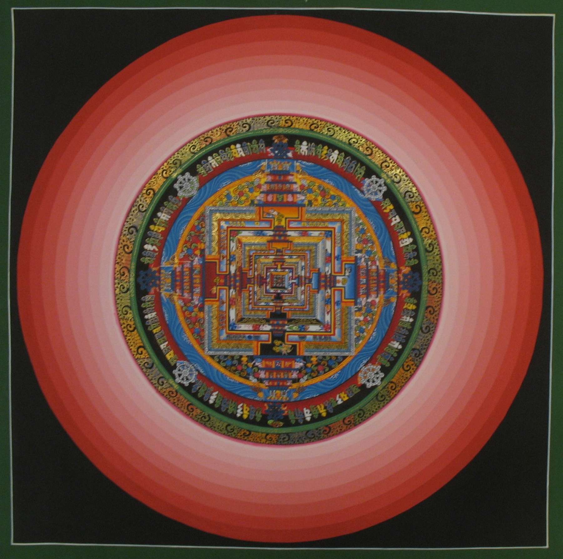 Tibetan Thangka <span Style=