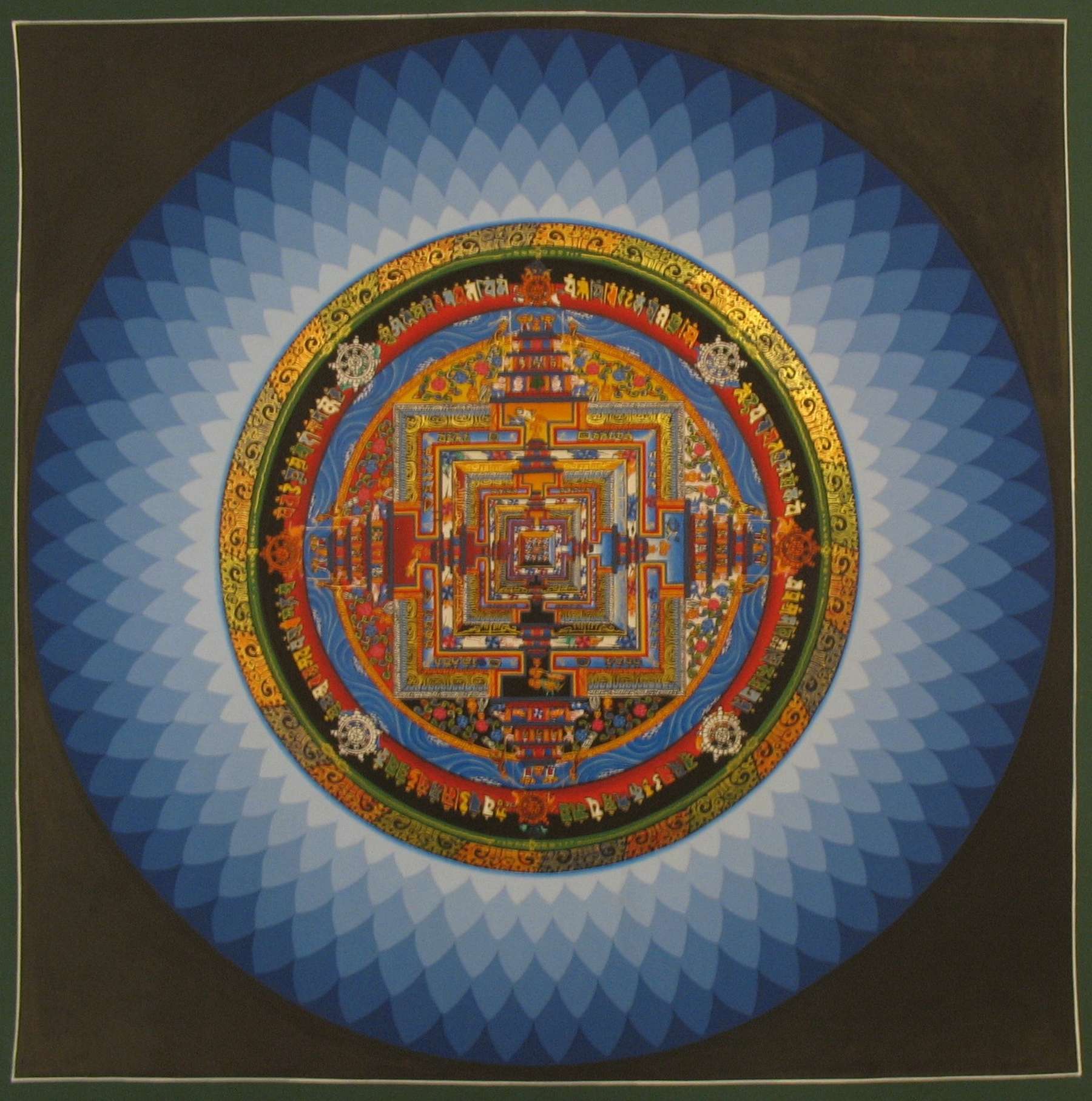 Tibetan Thangka <span Style=