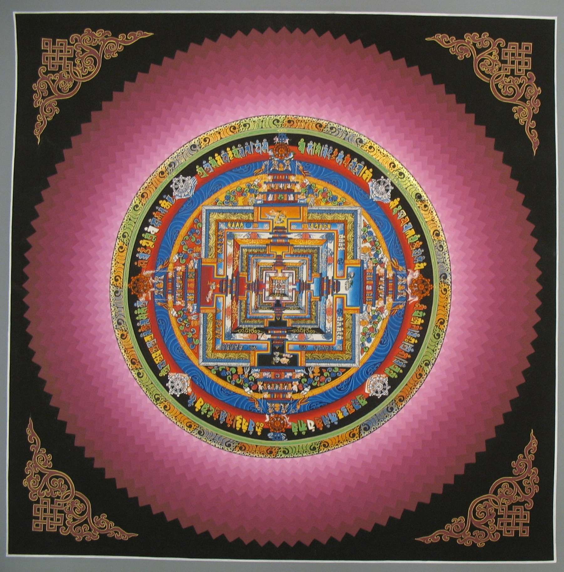 Tibetan Thangka <span Style=