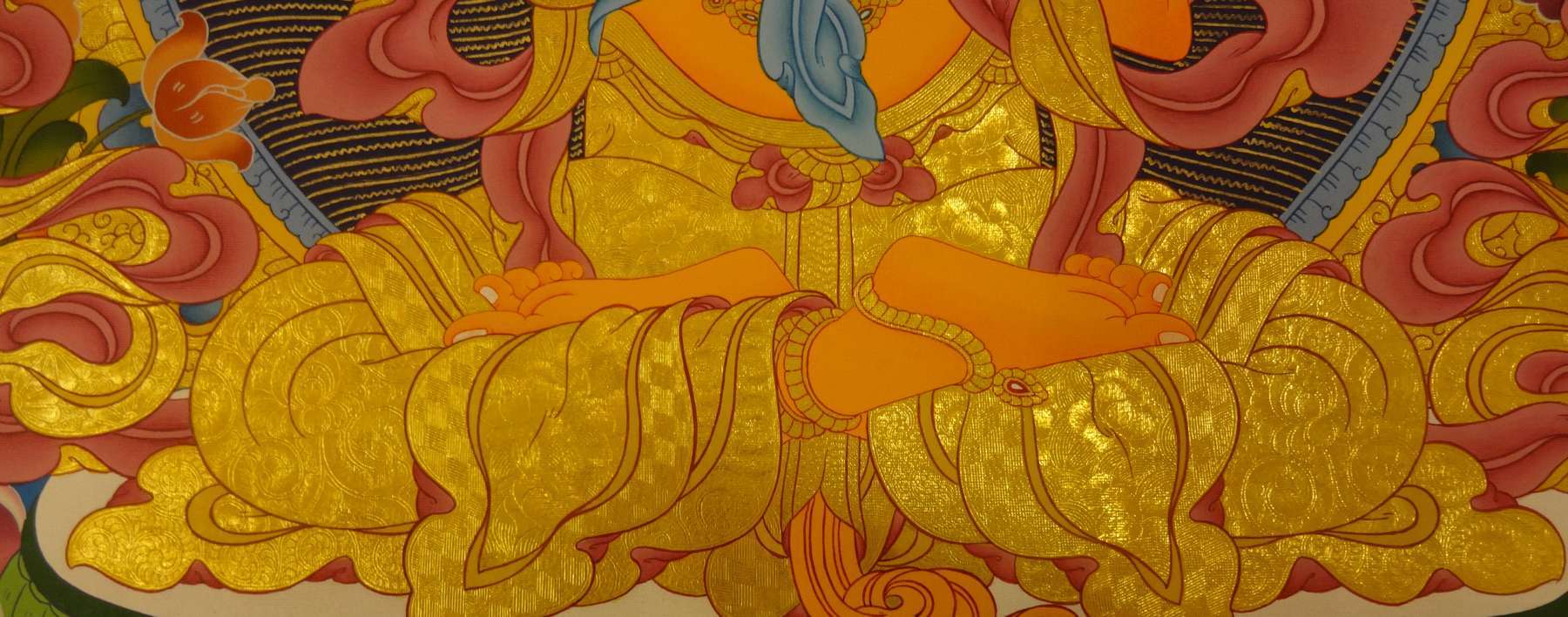 Tibetan Thangka <span Style=