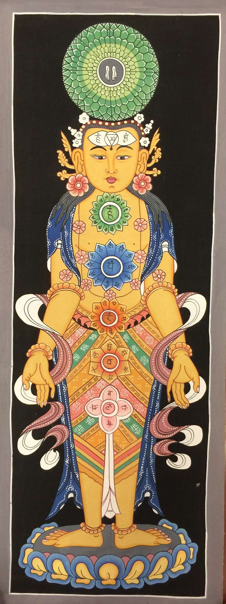 Tibetan Thangka Of Samadhi Small