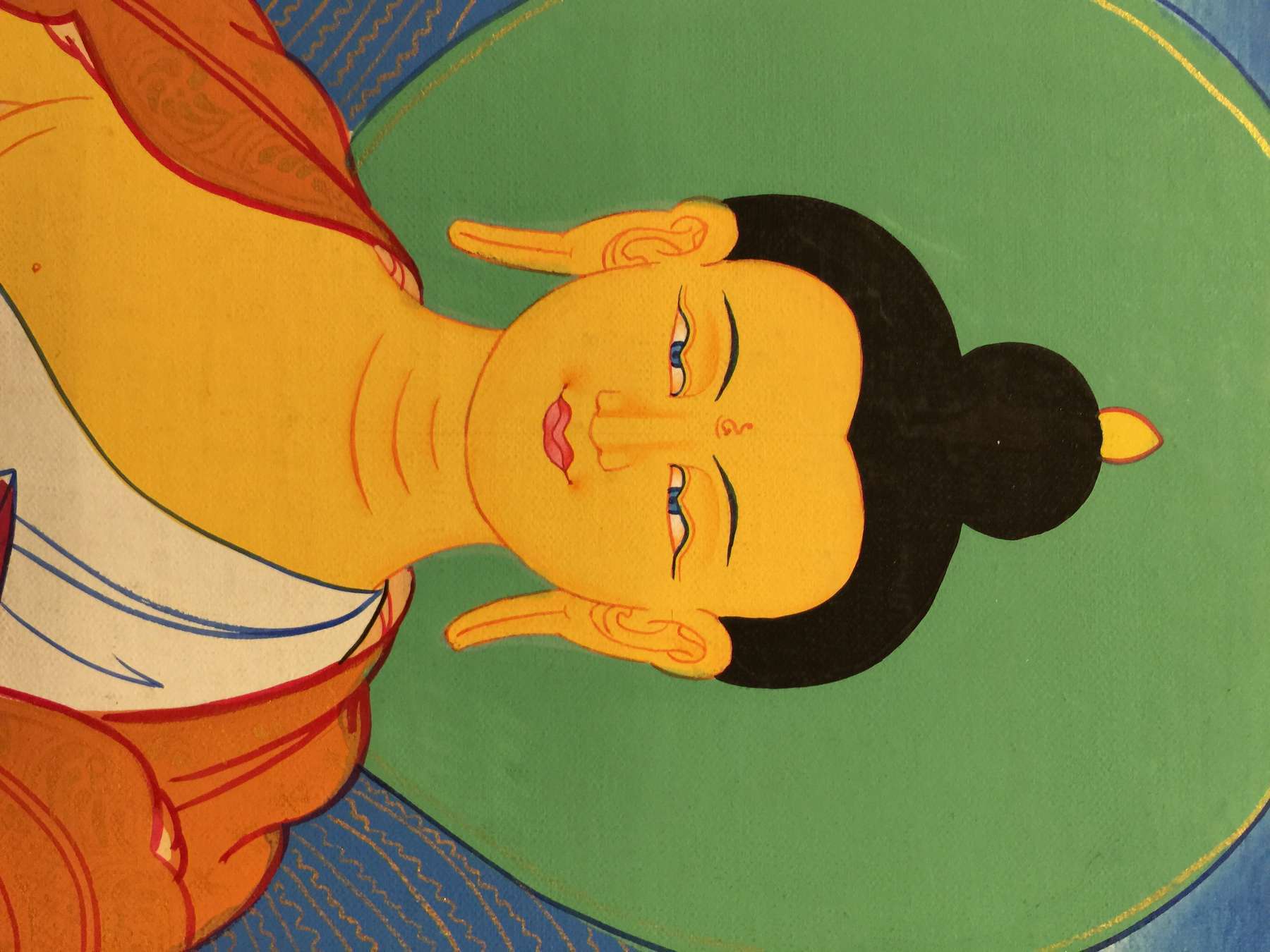 Tibetan Thangka <span Style=