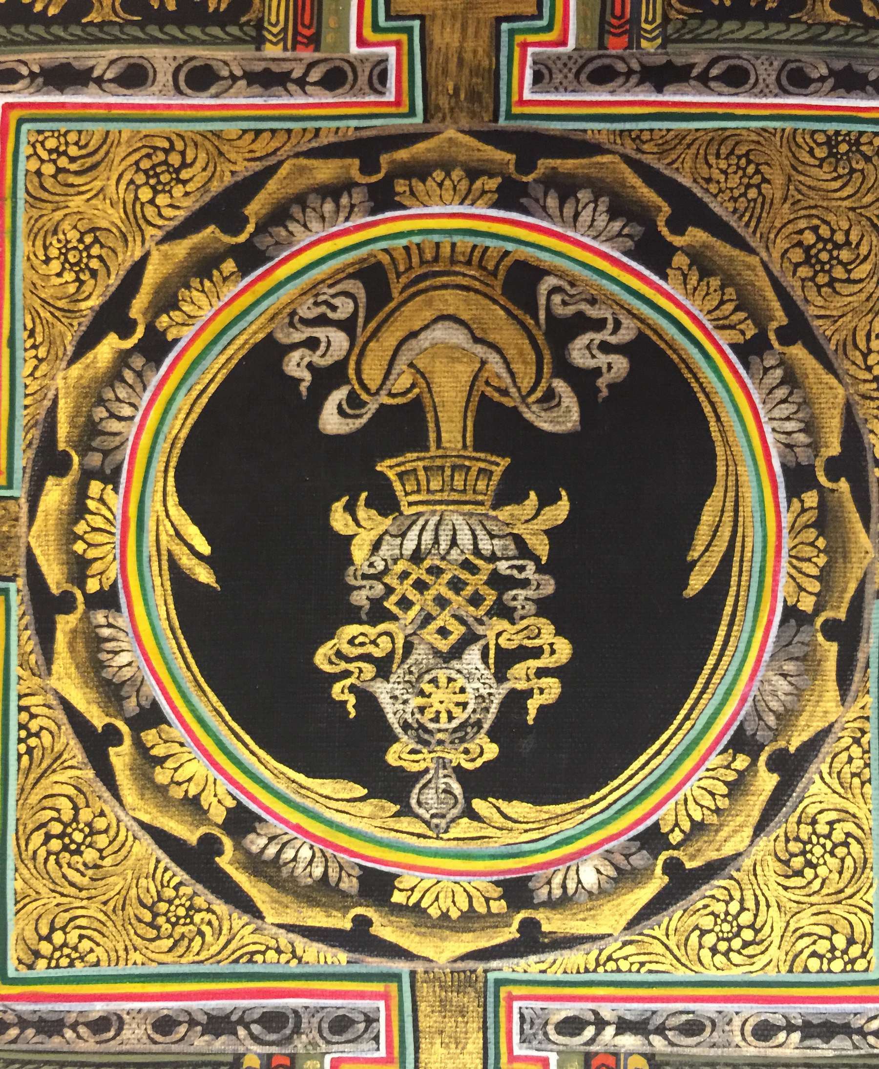 Tibetan Thangka <span Style=