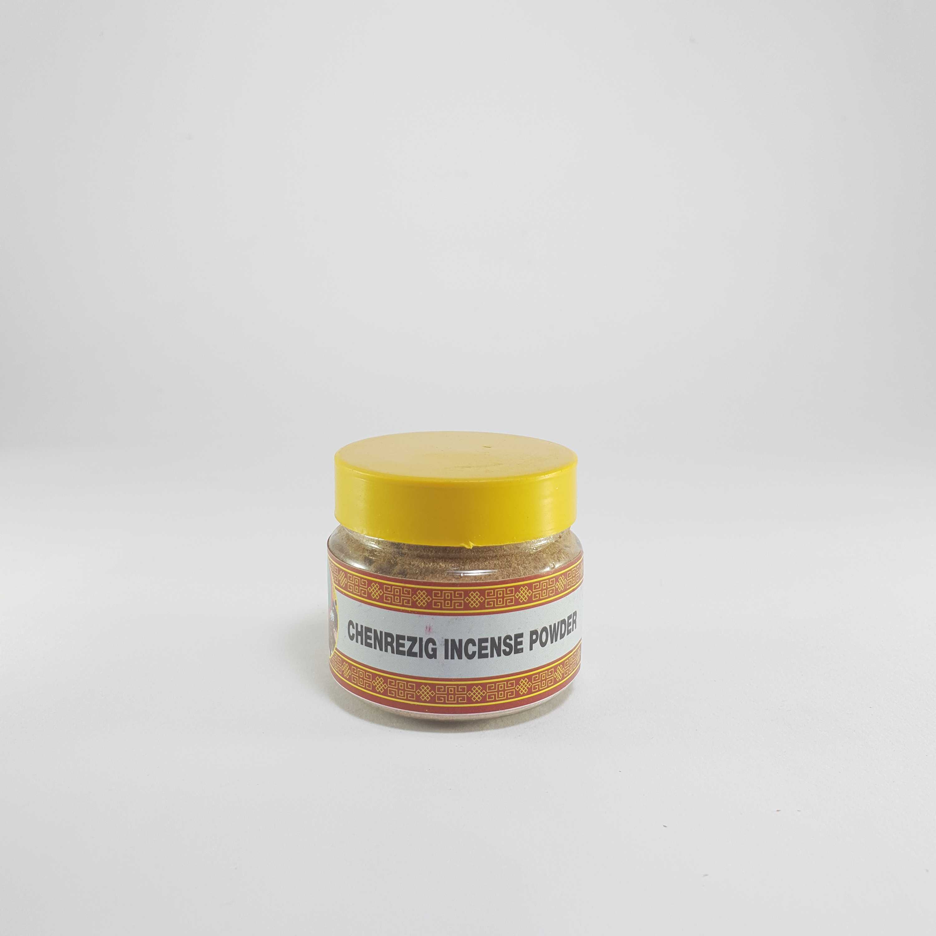 Chenrezig Incense Powder, in Pet Jar