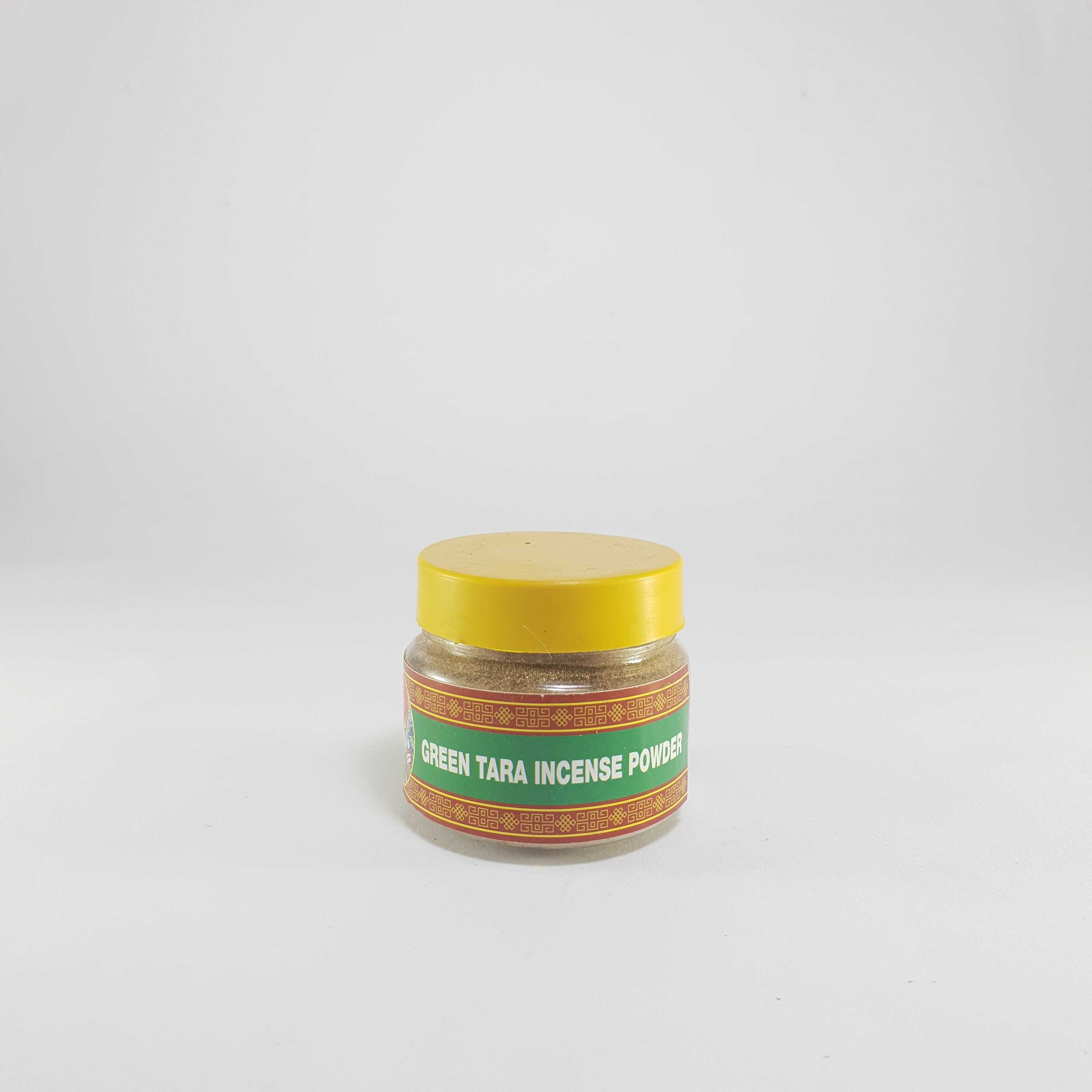 Green Tara Incense Powder, in Pet Jar
