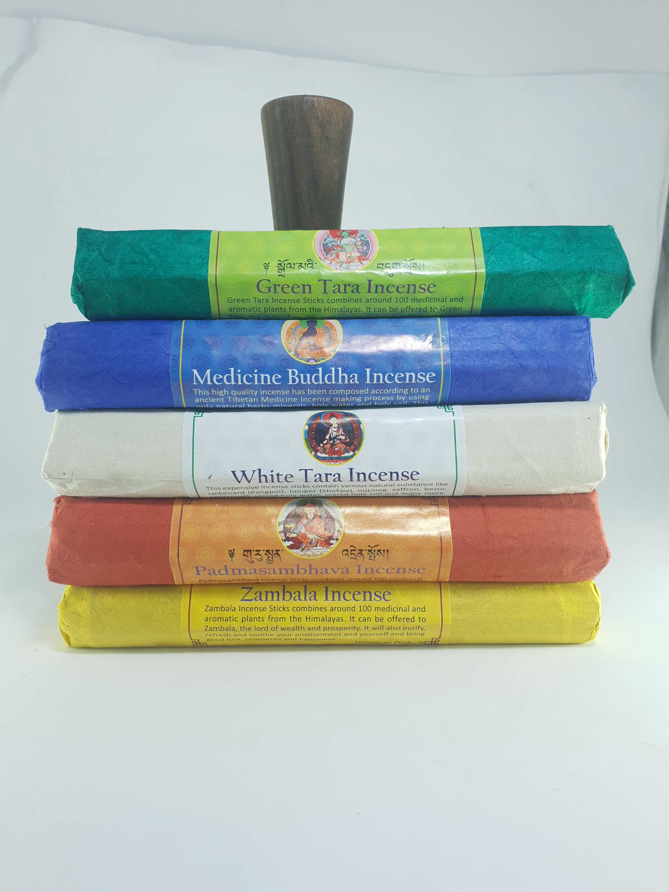 Green Tara Zambala, Padmasambhava, White Tara, Medicine Buddha Buddhist Incense <span Style=