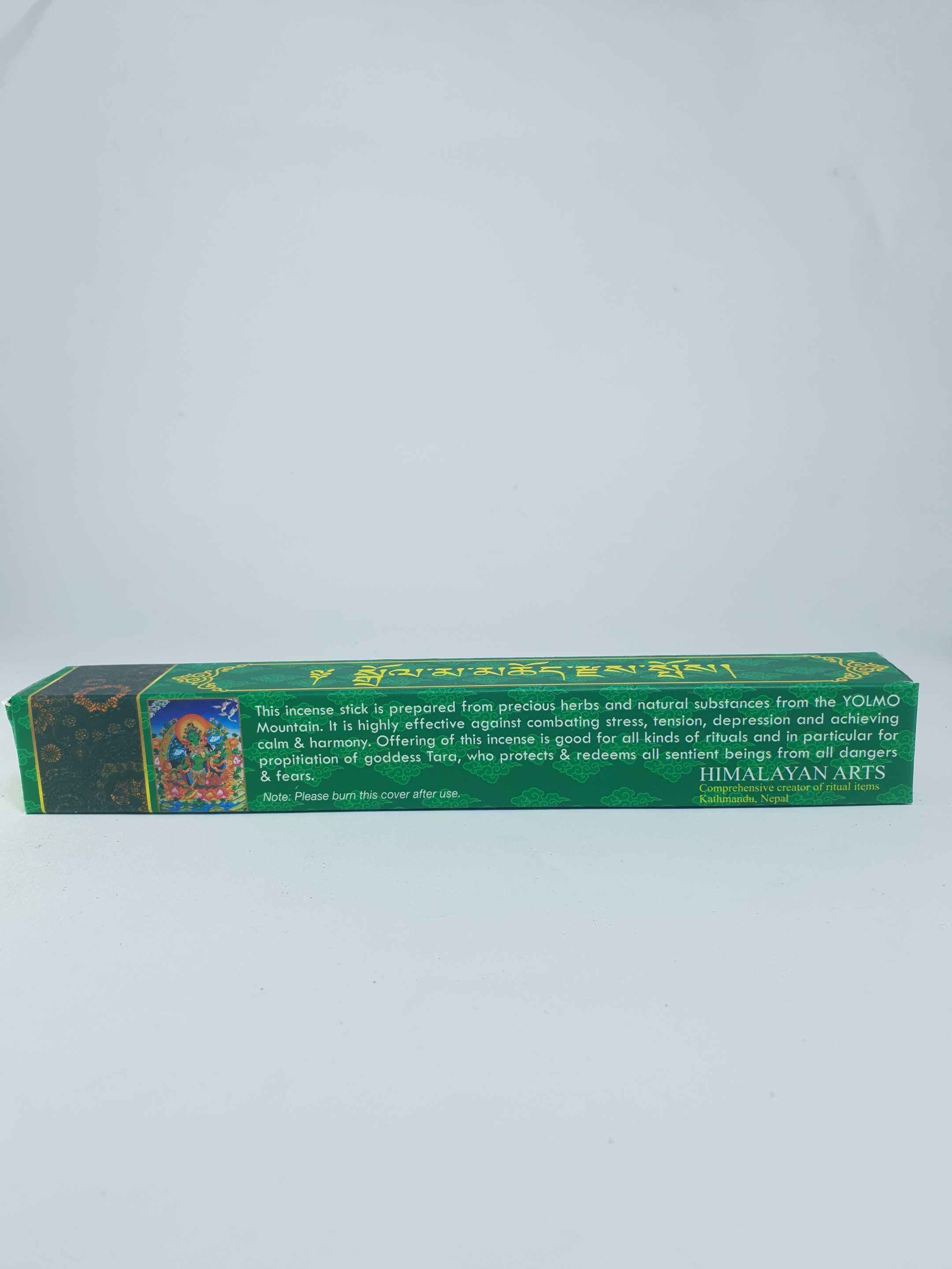 Green Tara Prayer Buddhist Incense