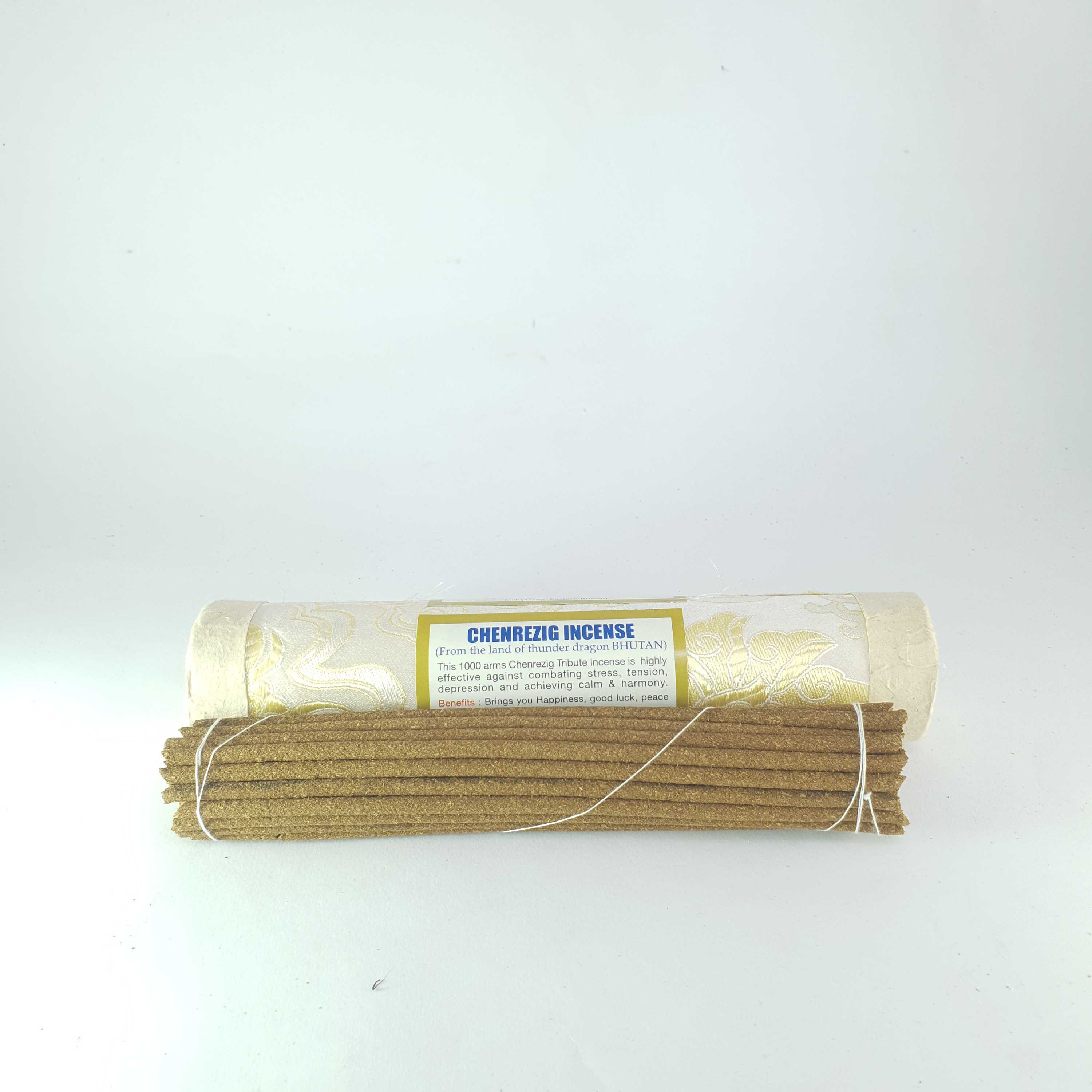 Chenrezig Buddhist Herbal Incense tube