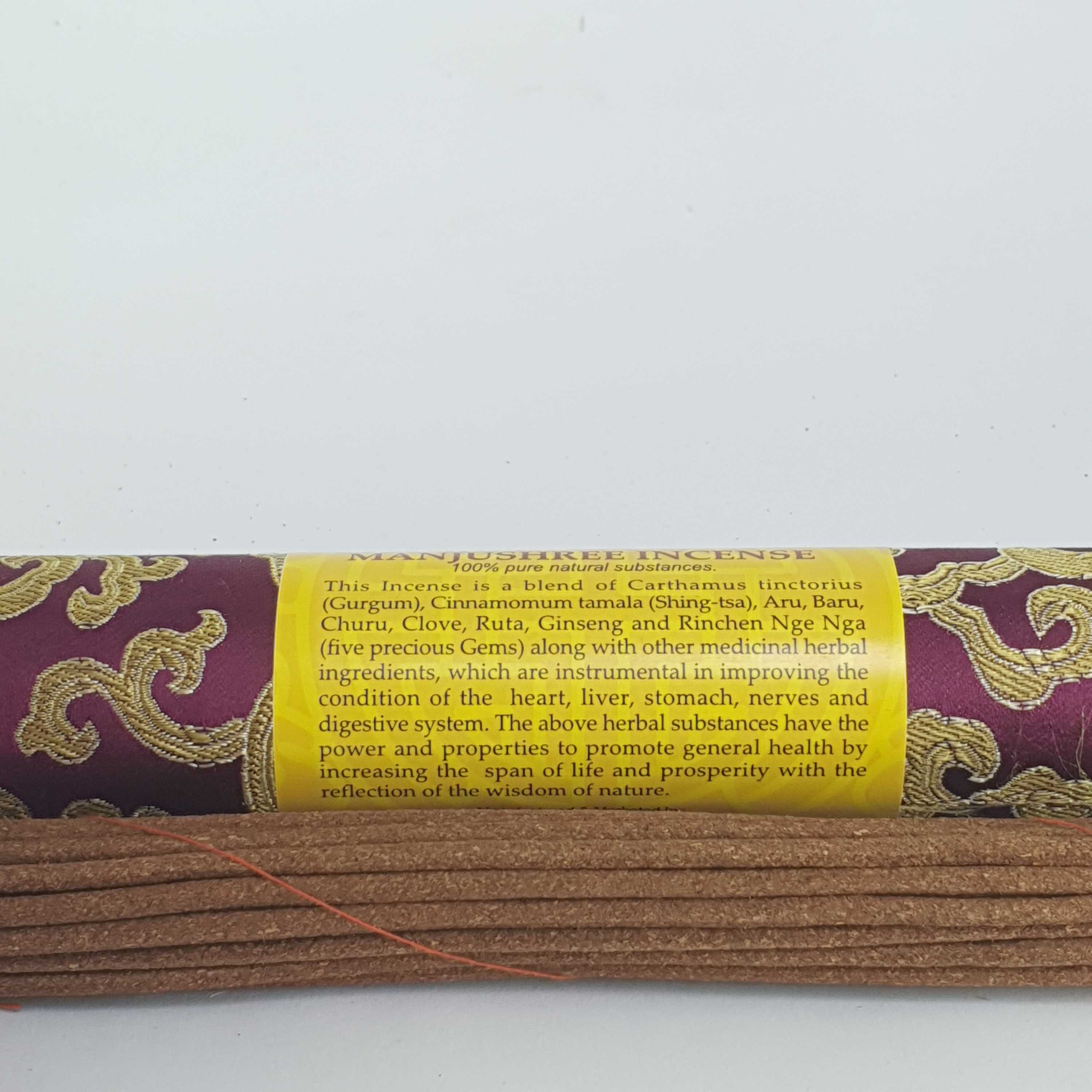 Manjushri Buddhist Herbal Incense tube