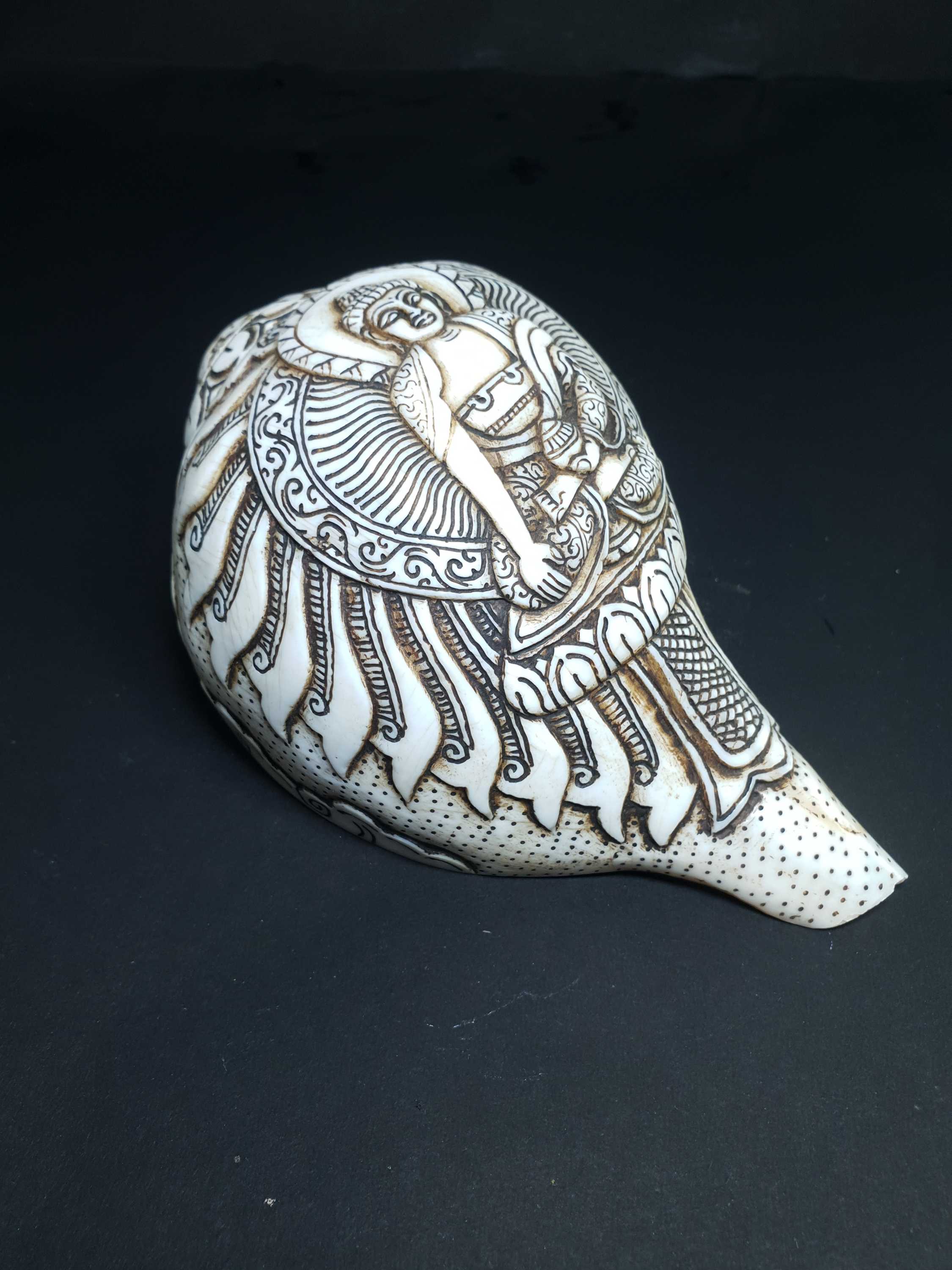 Tibetan Conch Shell <span Style=