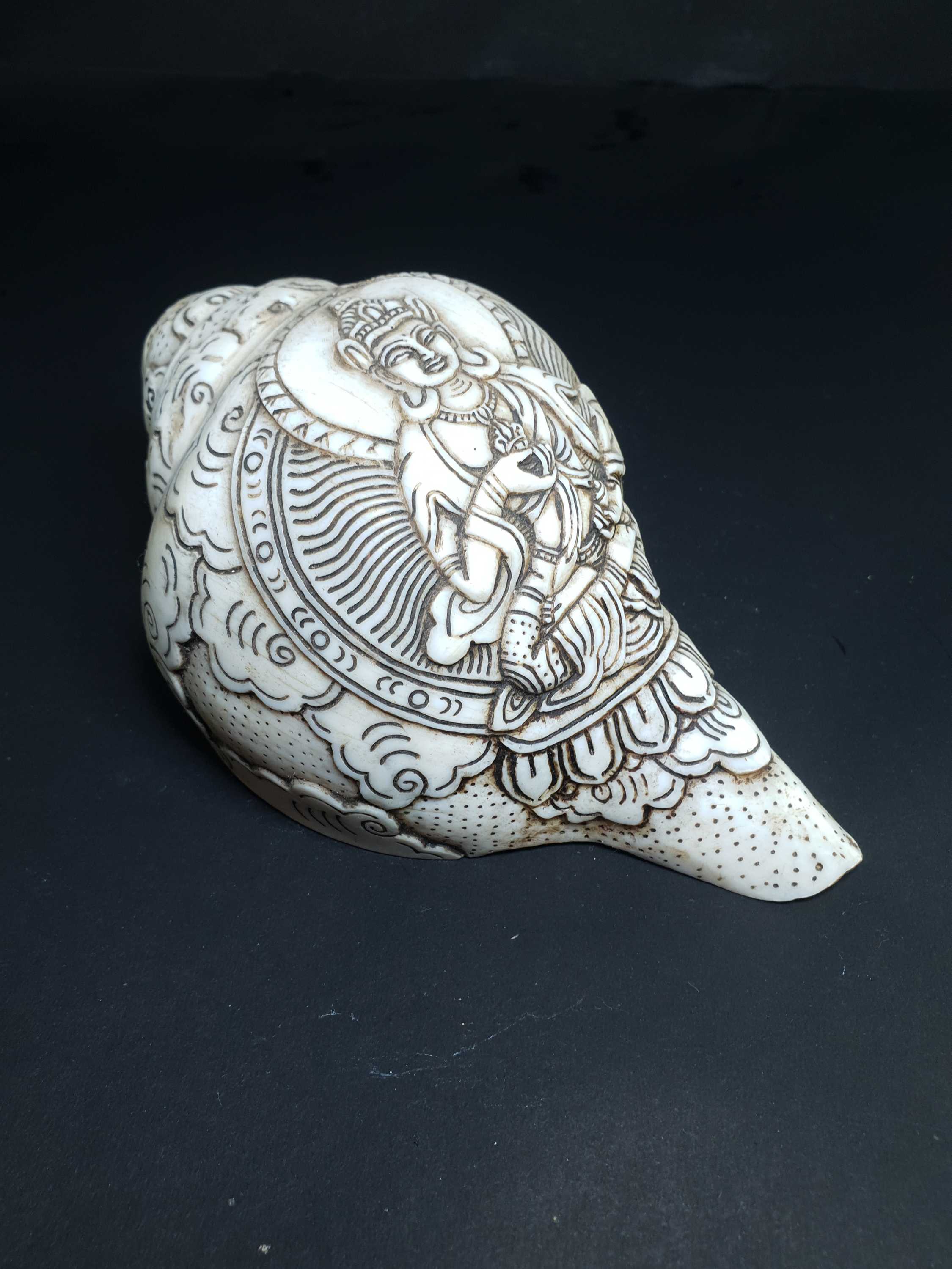 Tibetan Conch Shell <span Style=