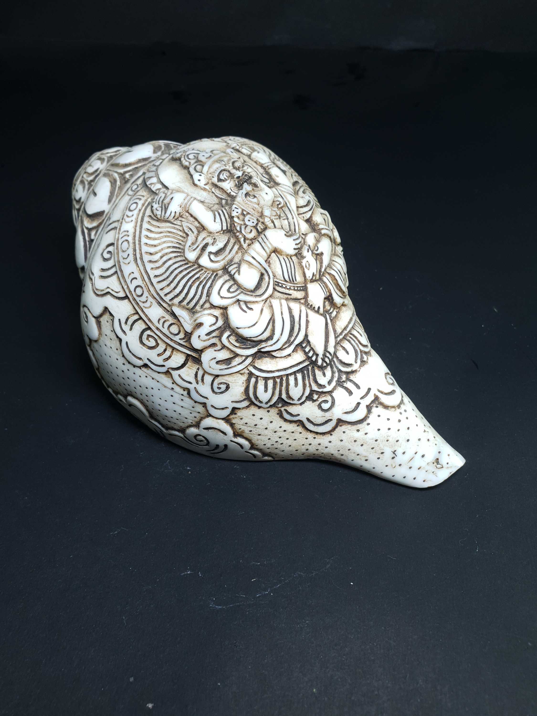 Tibetan Conch Shell <span Style=