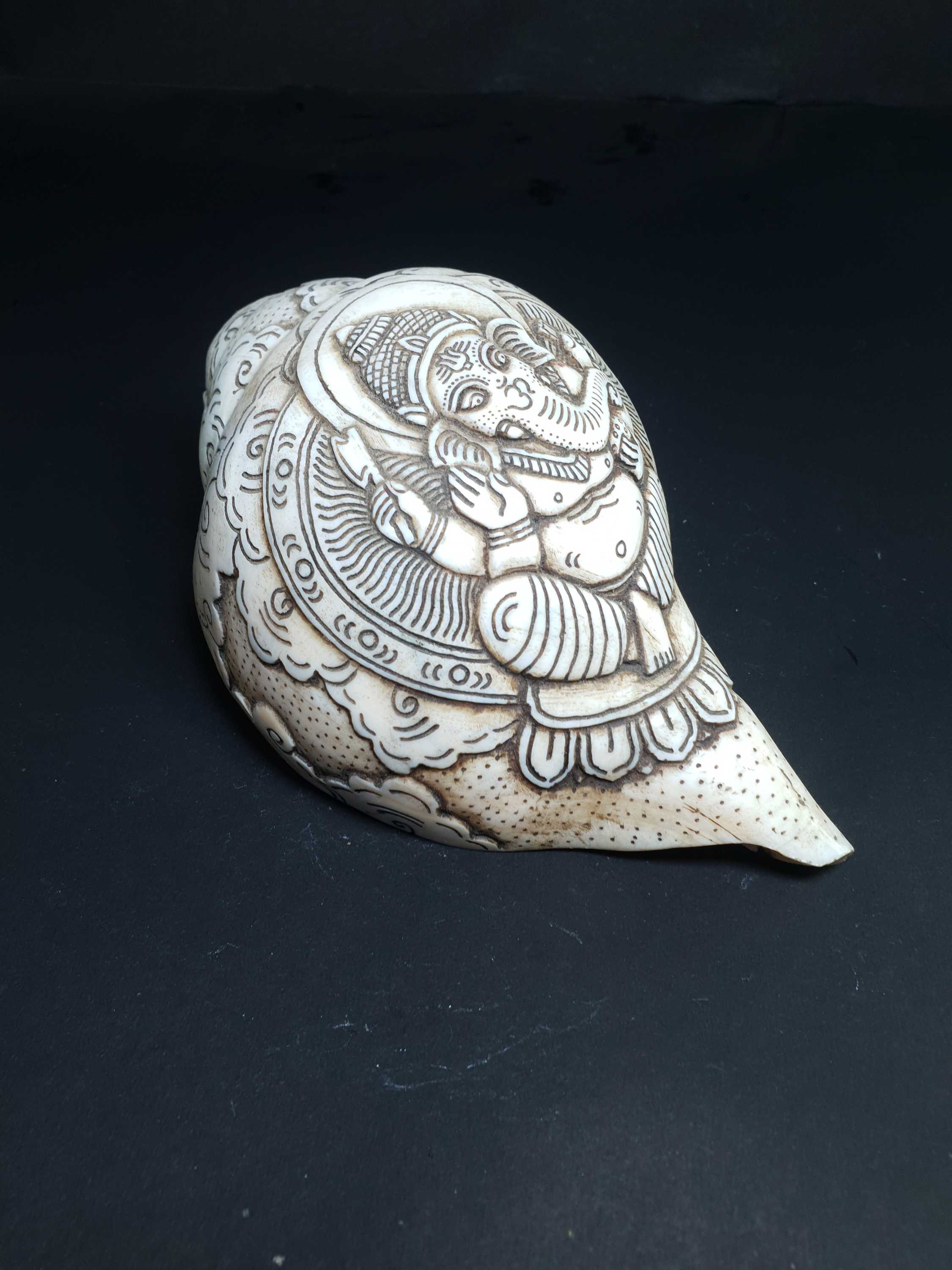 Tibetan Conch Shell <span Style=