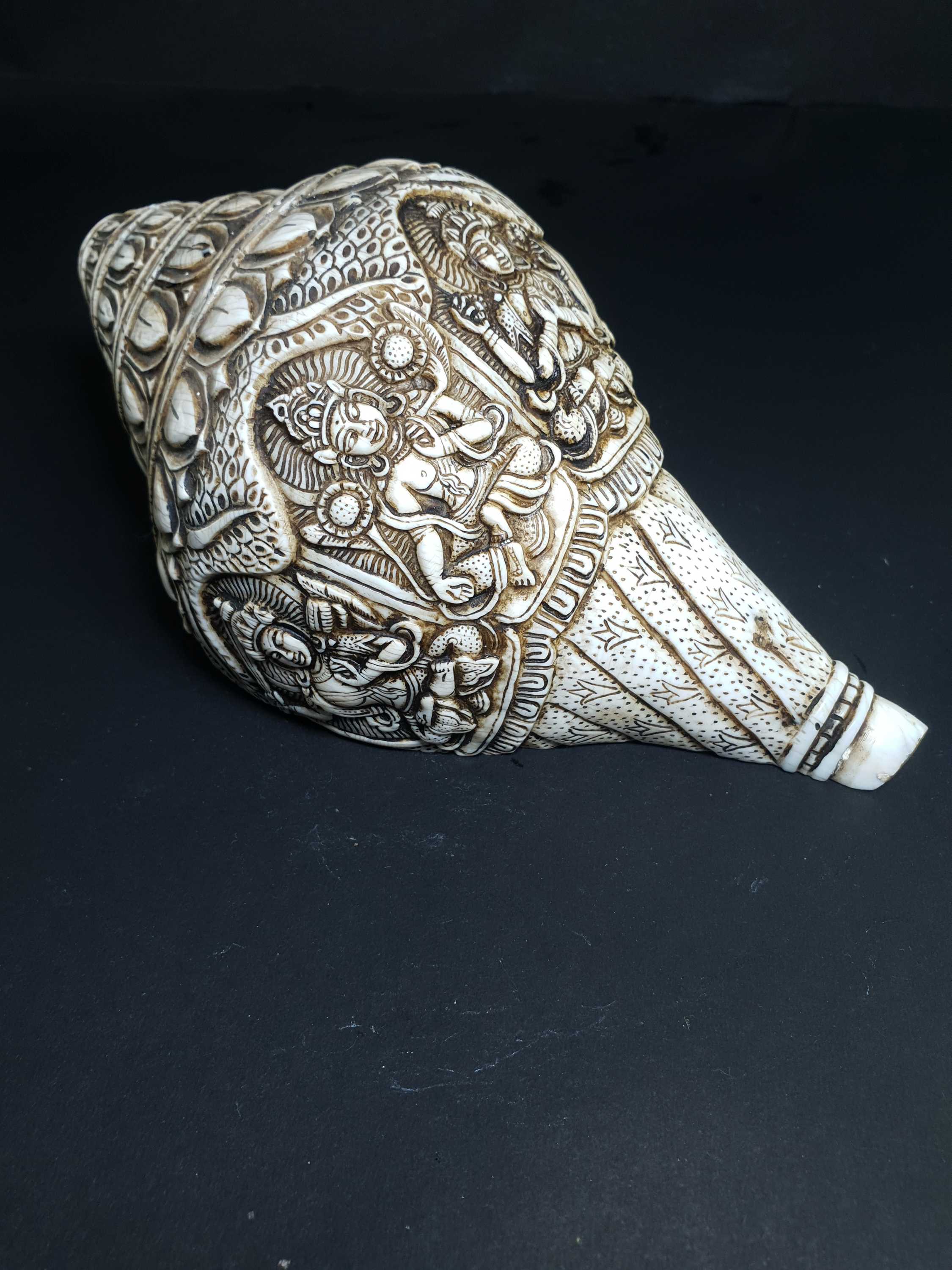 Tibetan Conch Shell <span Style=