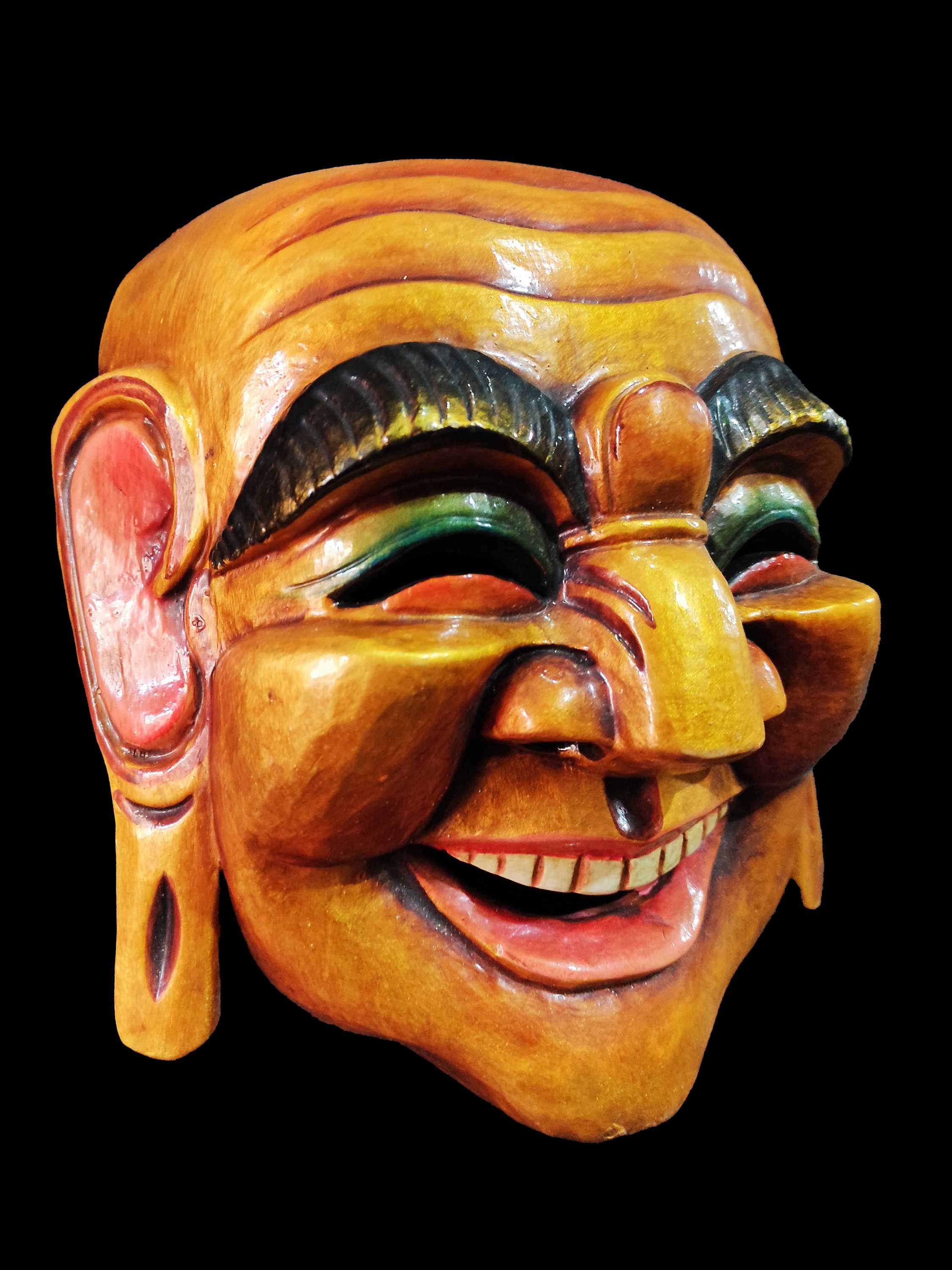 Handmade Wooden Mask <span Style=