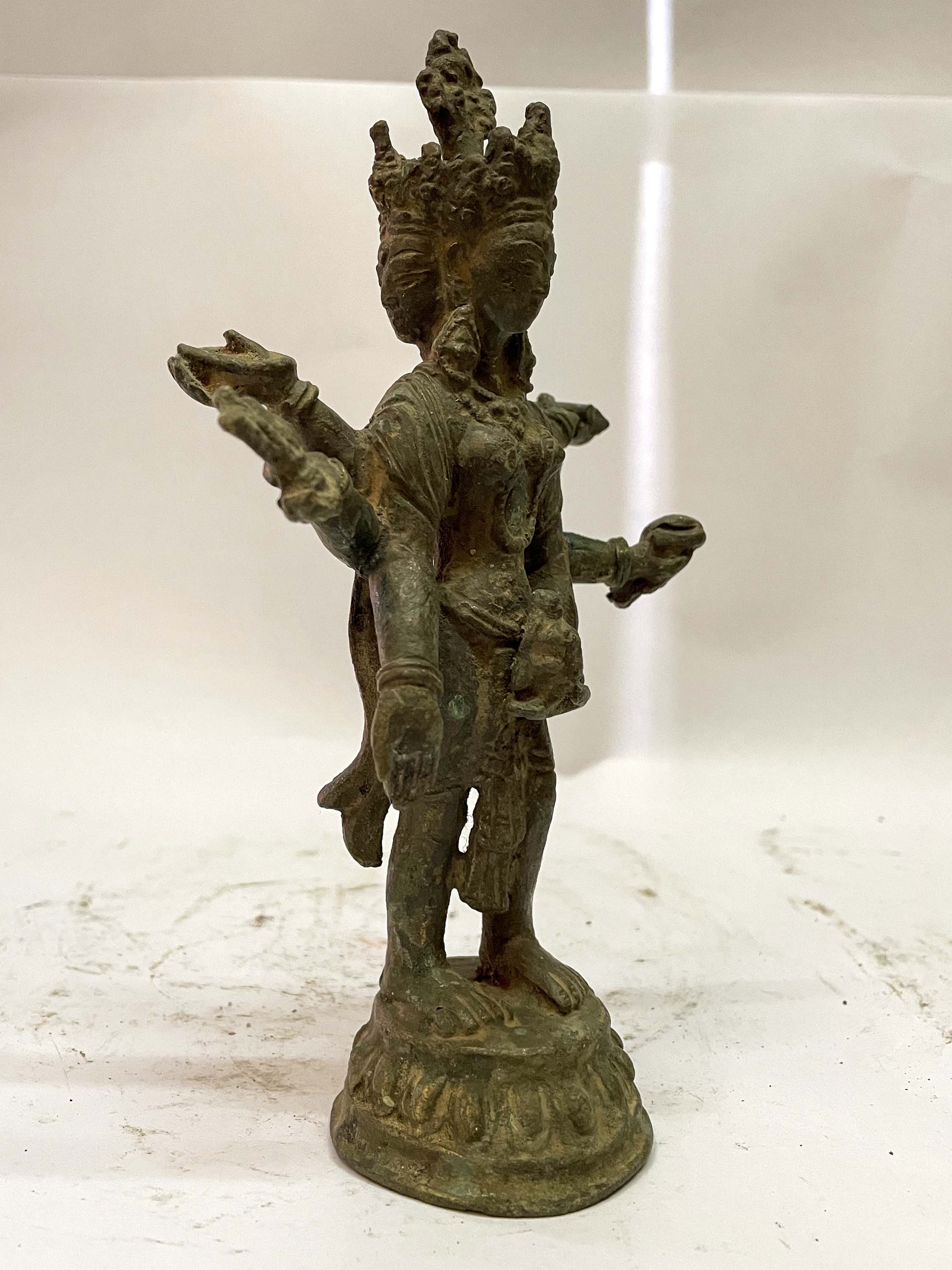 Antique Nepali Handmade Statue <span Style=