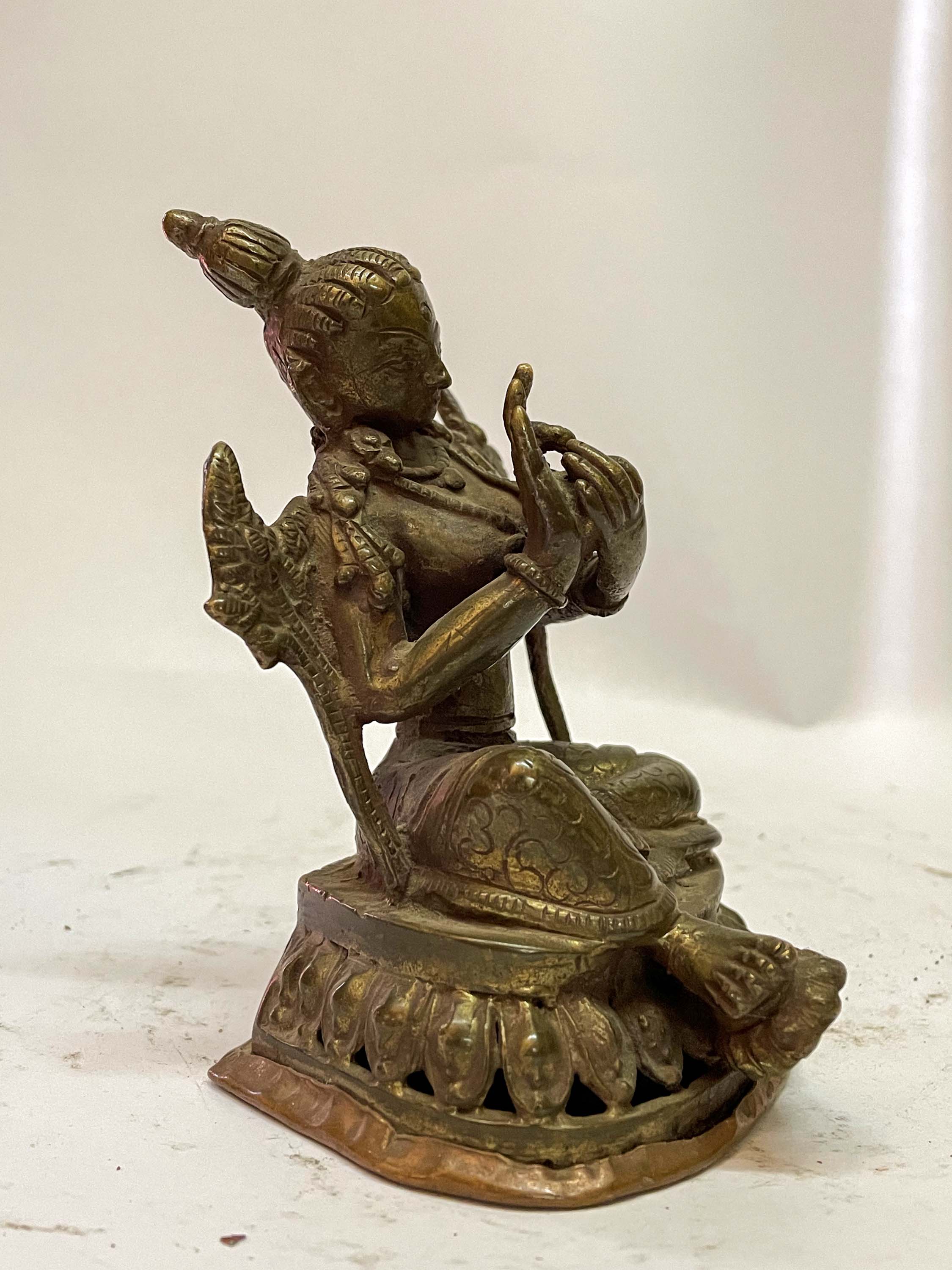 Antique Handmade Statue <span Style=