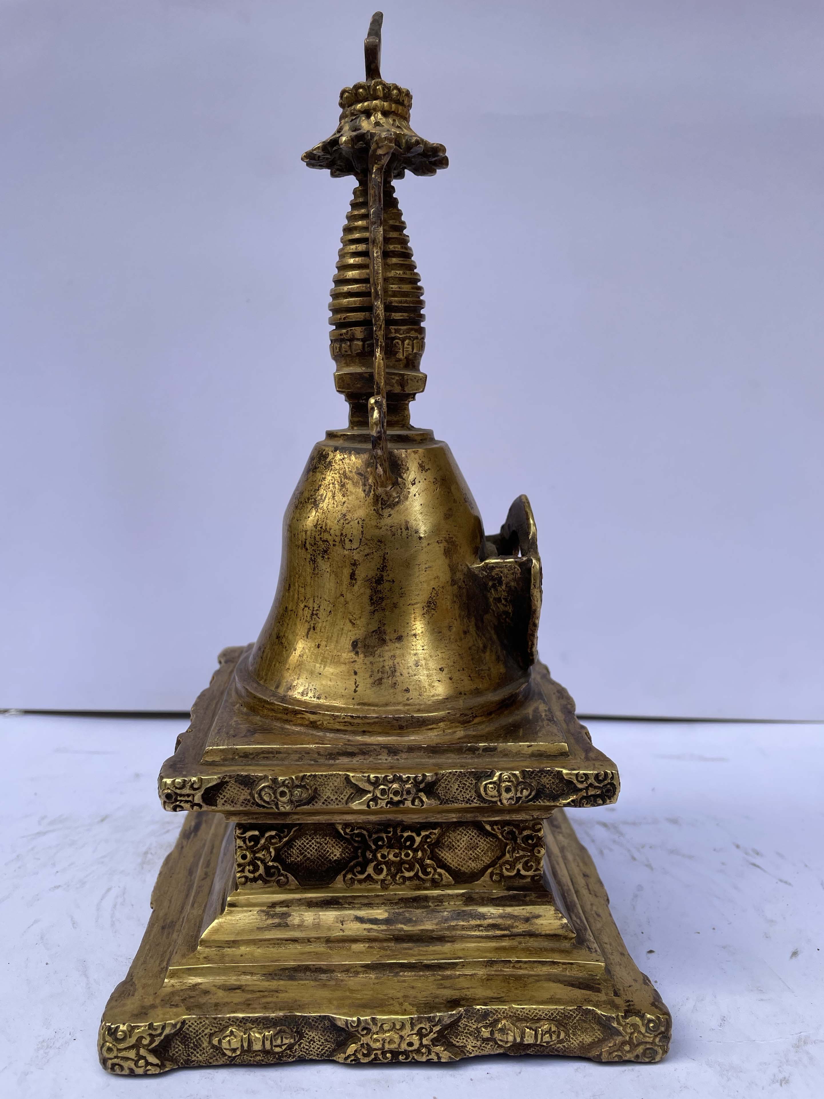 Buddhist Parinirvana Stupa -nyangde Chorten, <span Style=