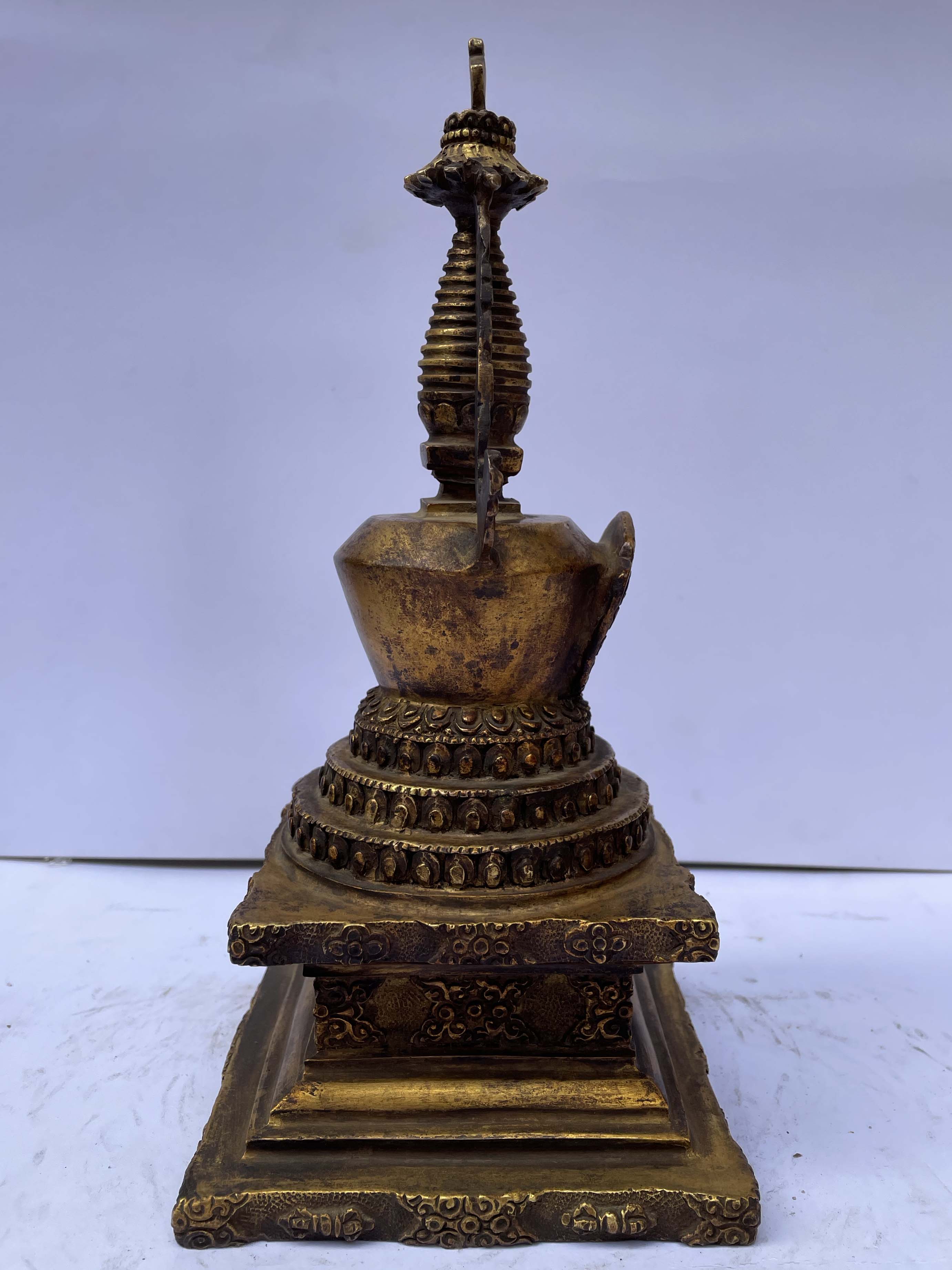 Buddhist Lotus Stupa- Pepung Chorten, <span Style=