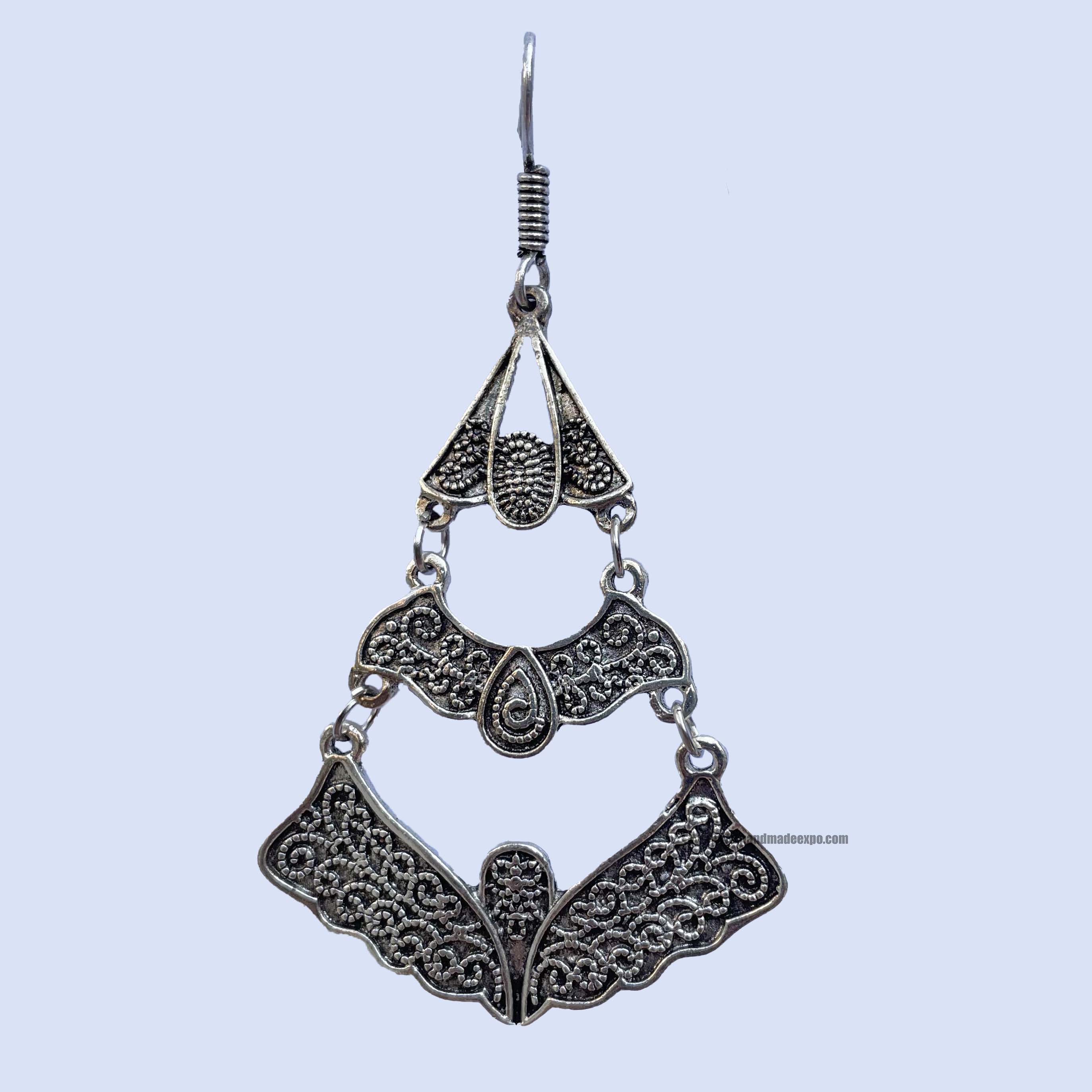 Metal Earring butterfly Design