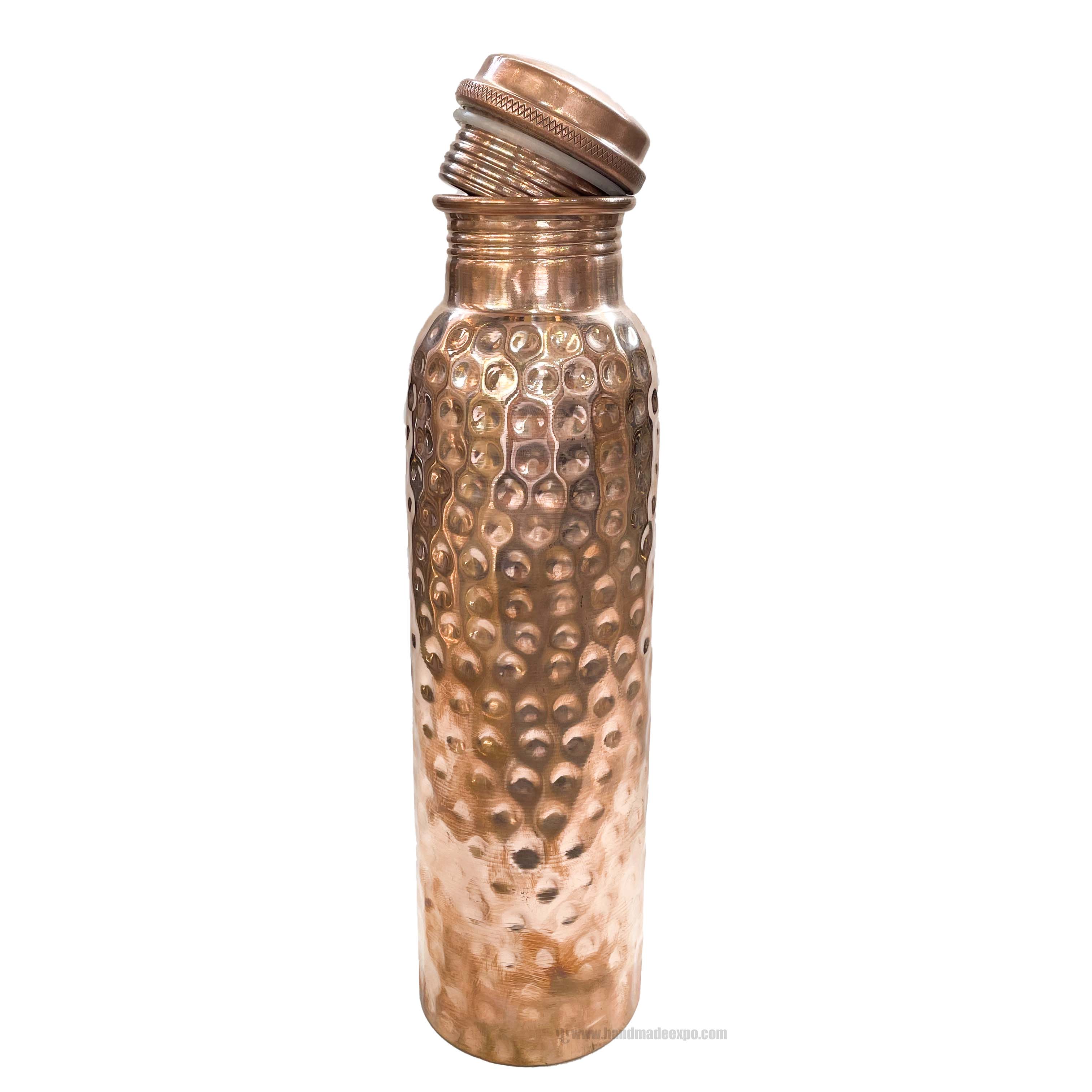 Copper Water bottle With Spot Design