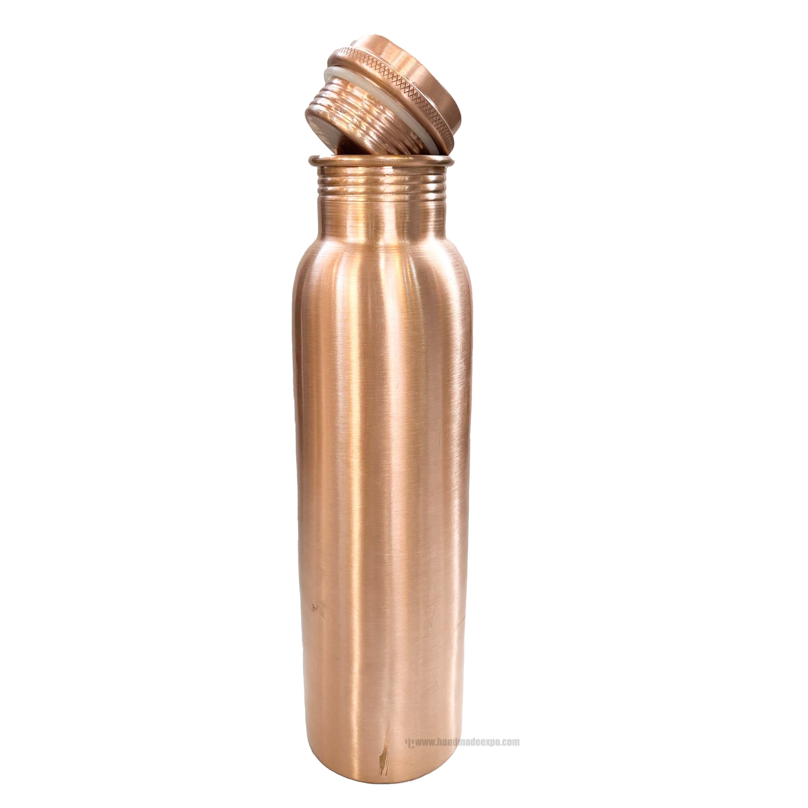 Copper Water bottle With Plain Design