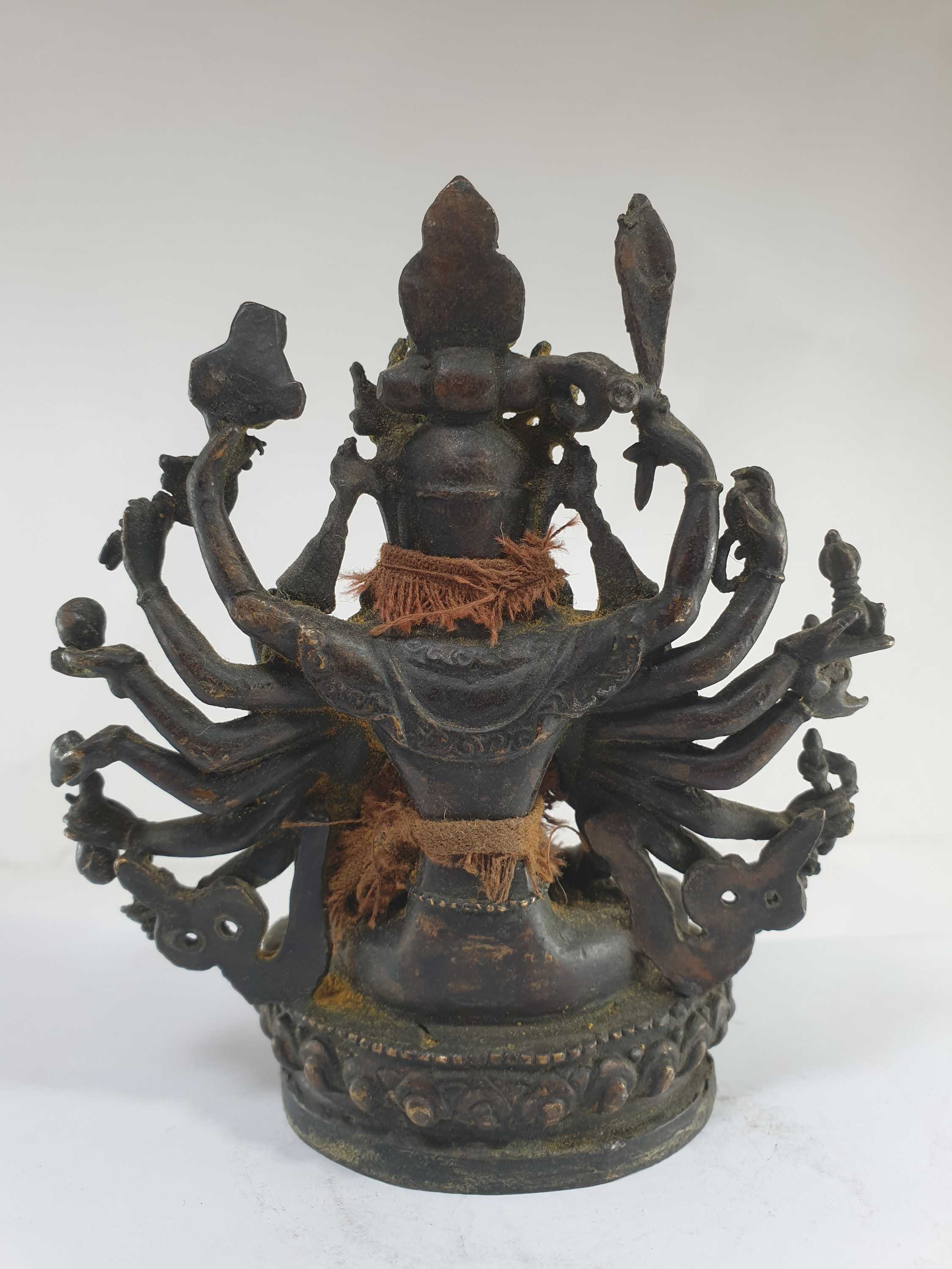 Statue Of Chundi, antique Finishing