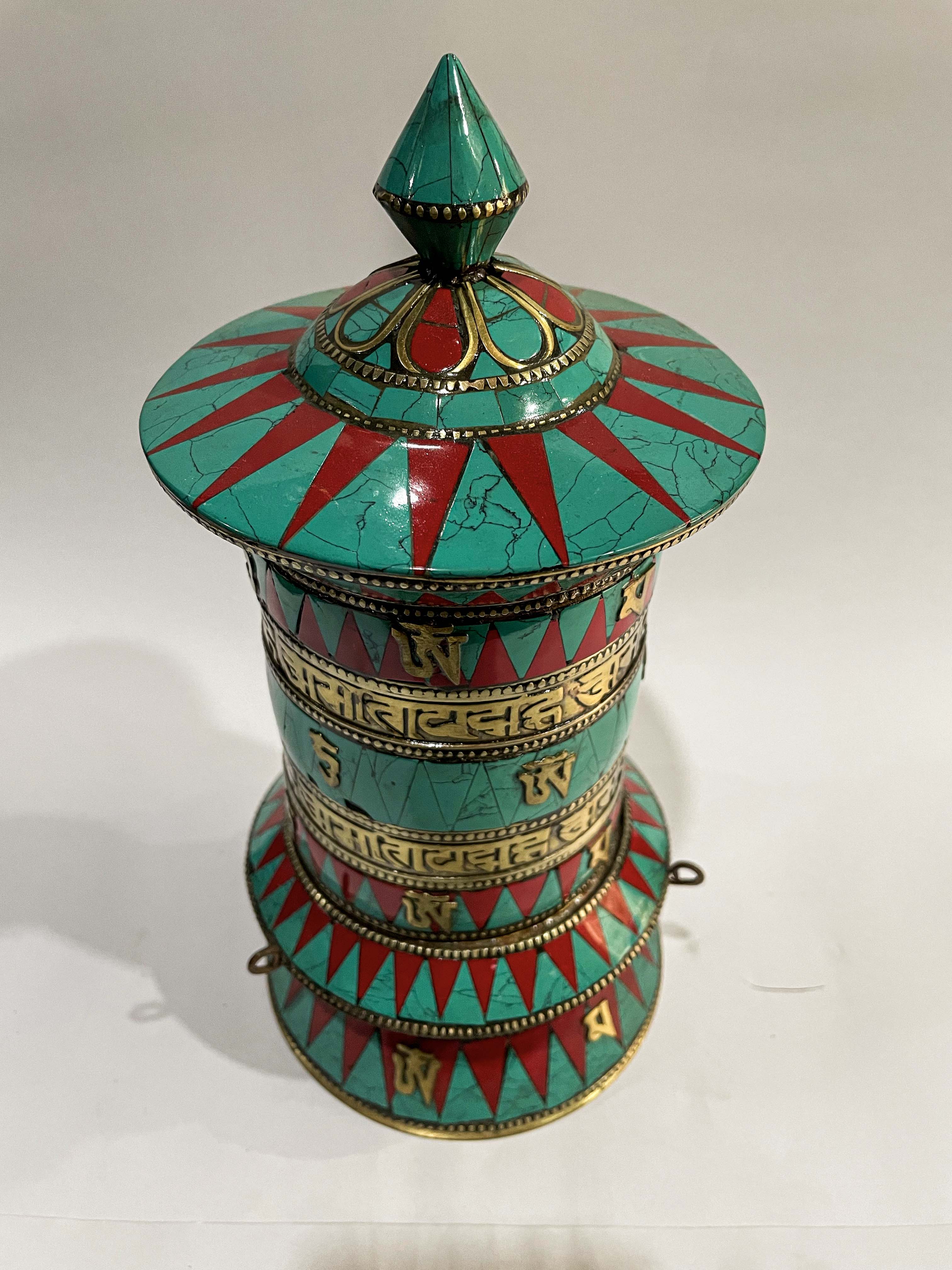 Table Prayer Wheel Medium Size, <span Style=