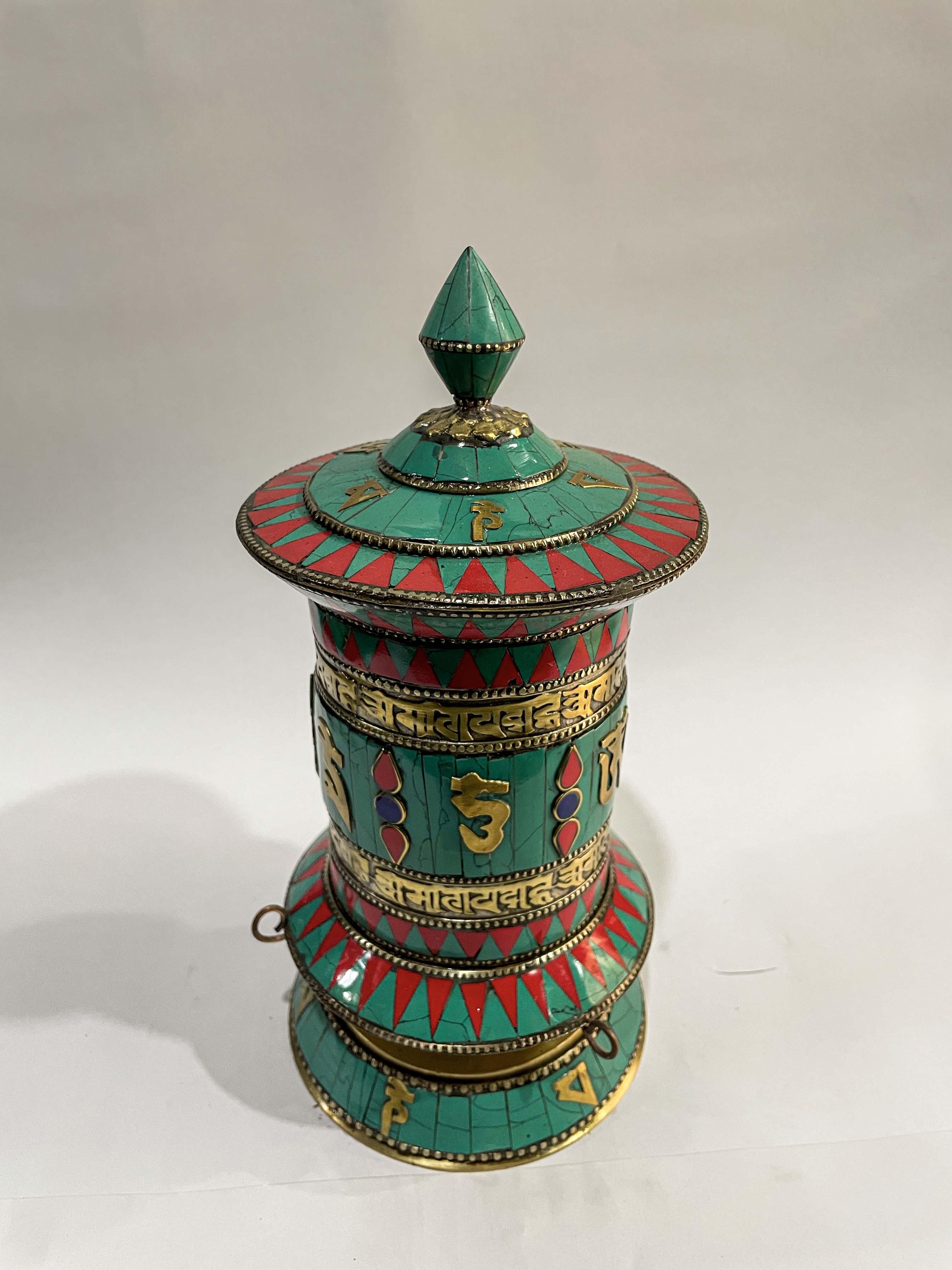 Table Prayer Wheel Medium Size, <span Style=